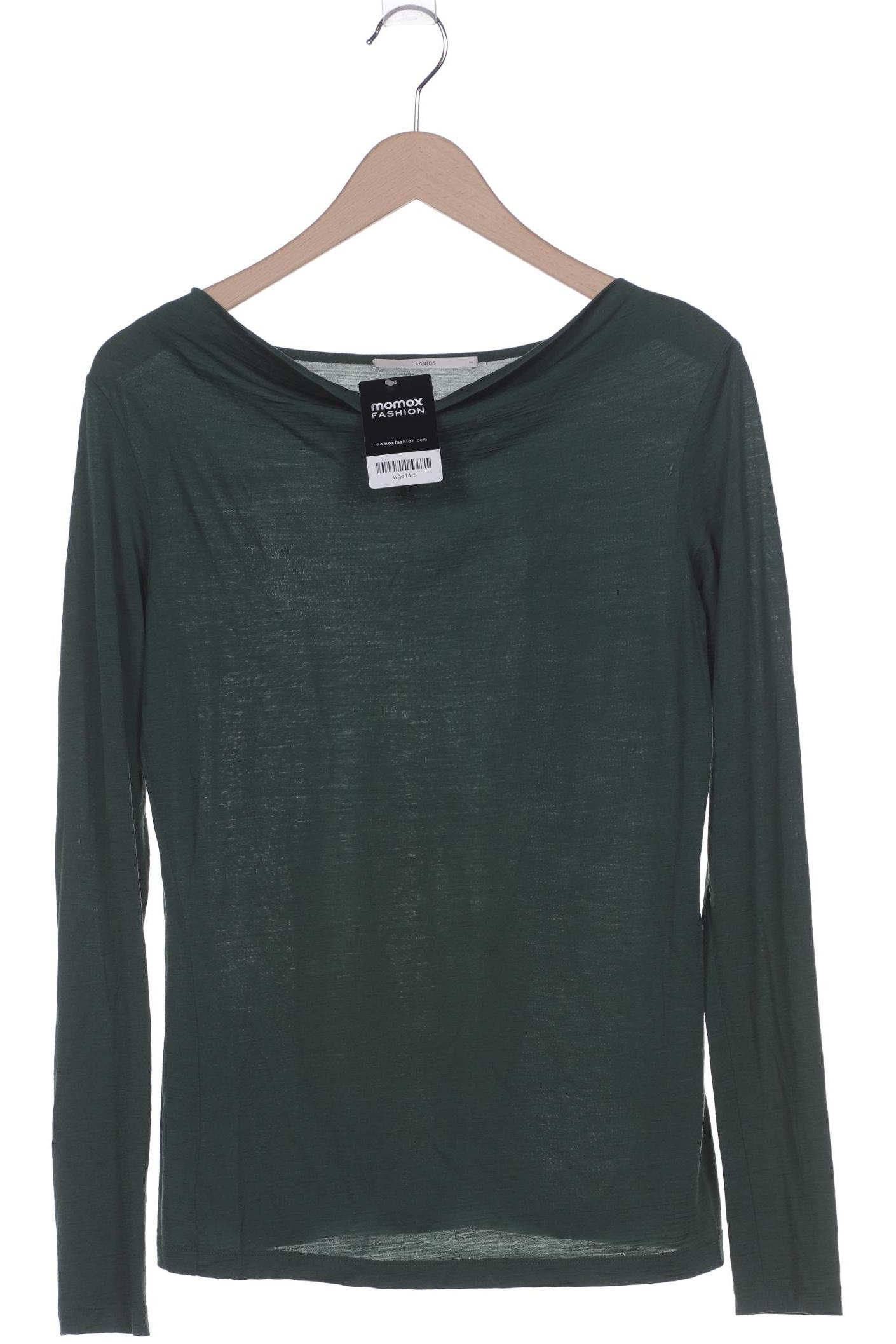 

Lanius Damen Langarmshirt, grün, Gr. 36