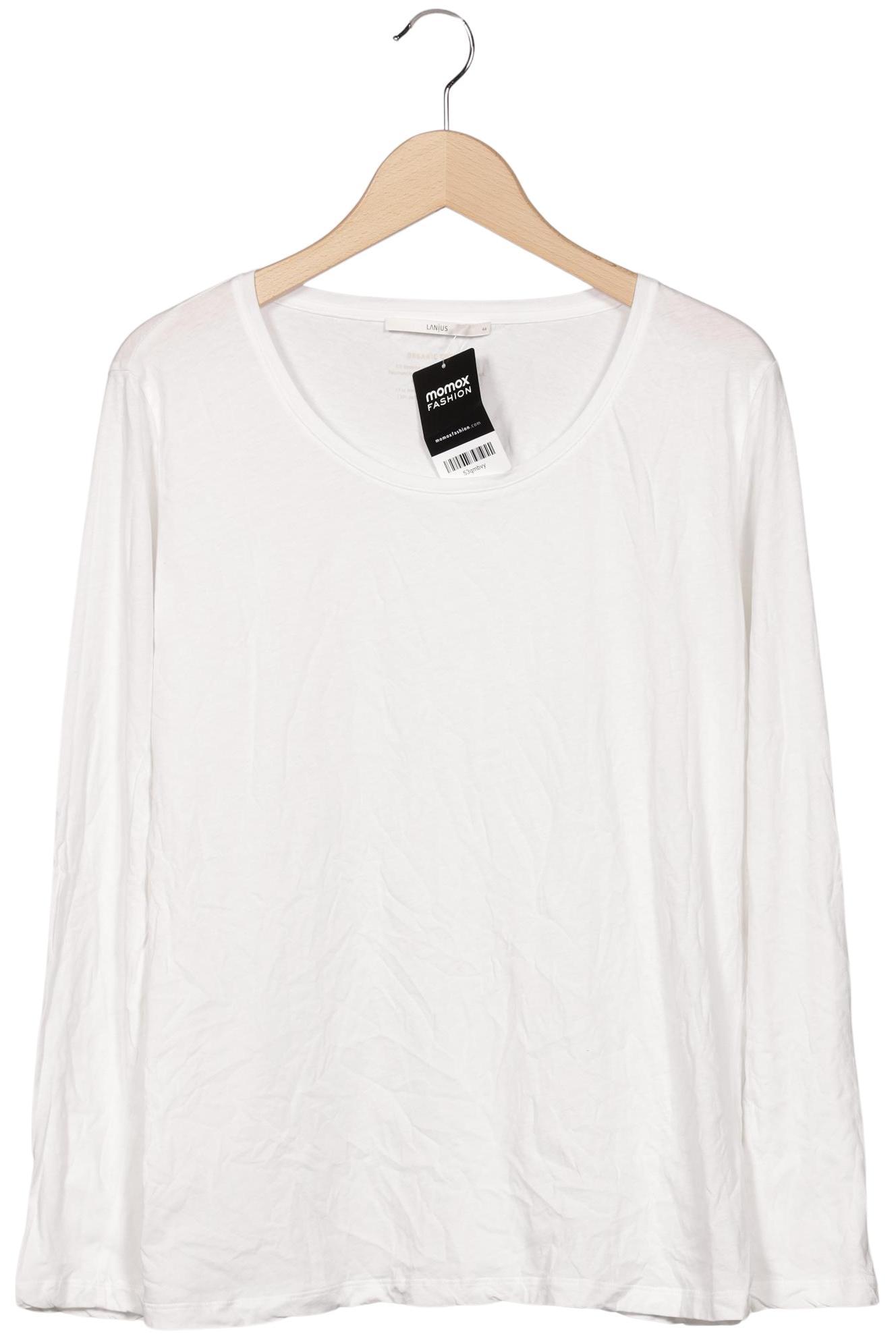 

Lanius Damen Langarmshirt, weiß, Gr. 44