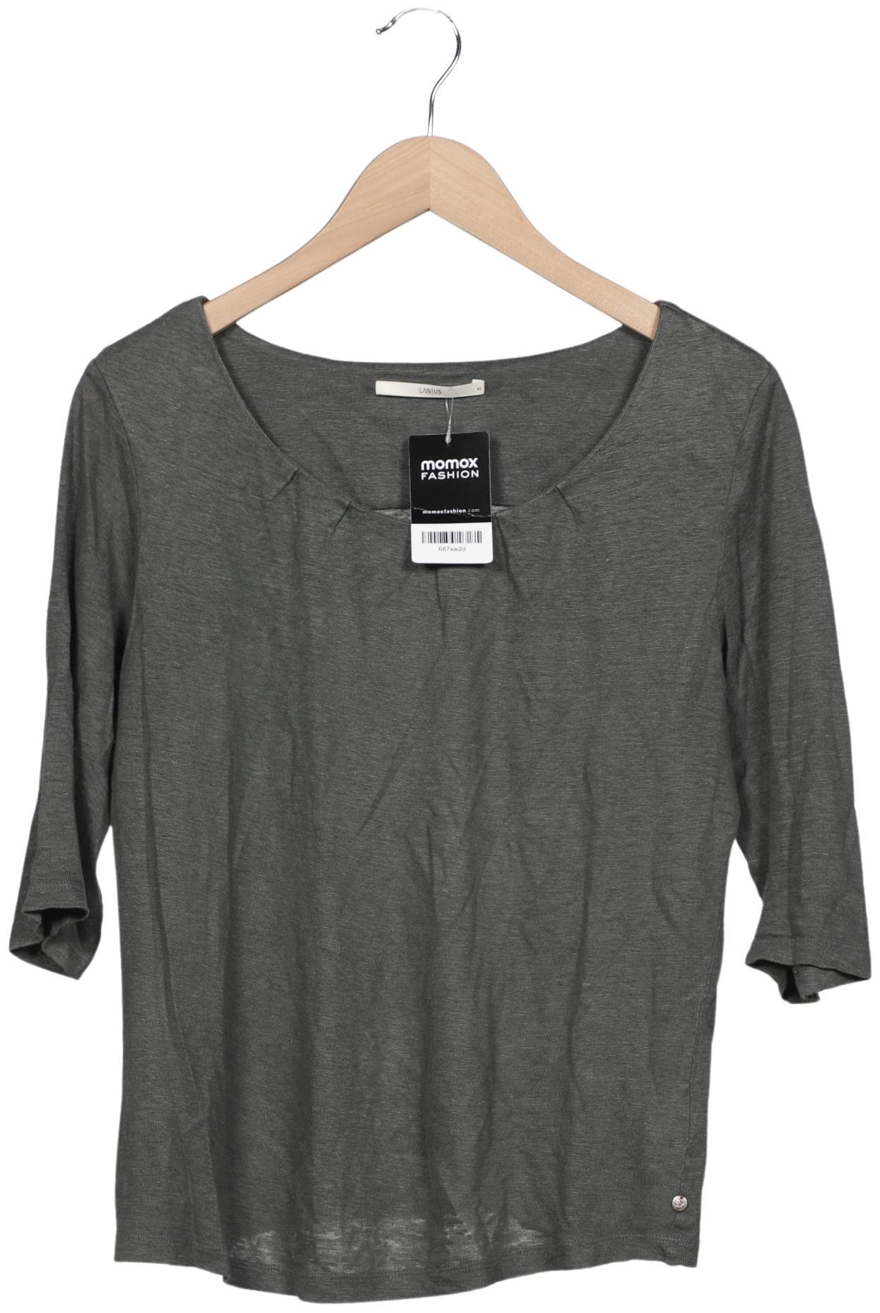 

Lanius Damen Langarmshirt, grau, Gr. 40