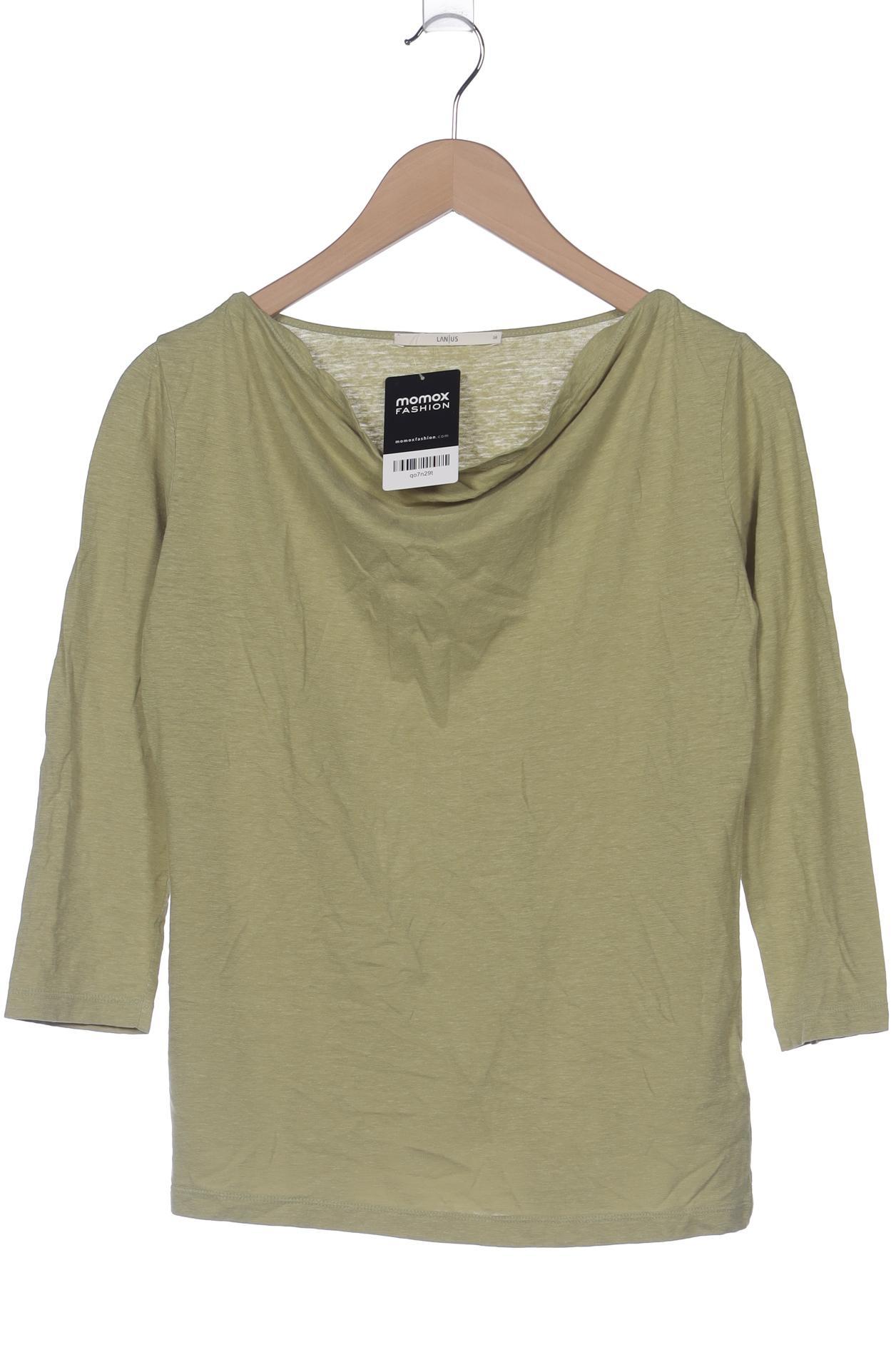 

Lanius Damen Langarmshirt, hellgrün, Gr. 38