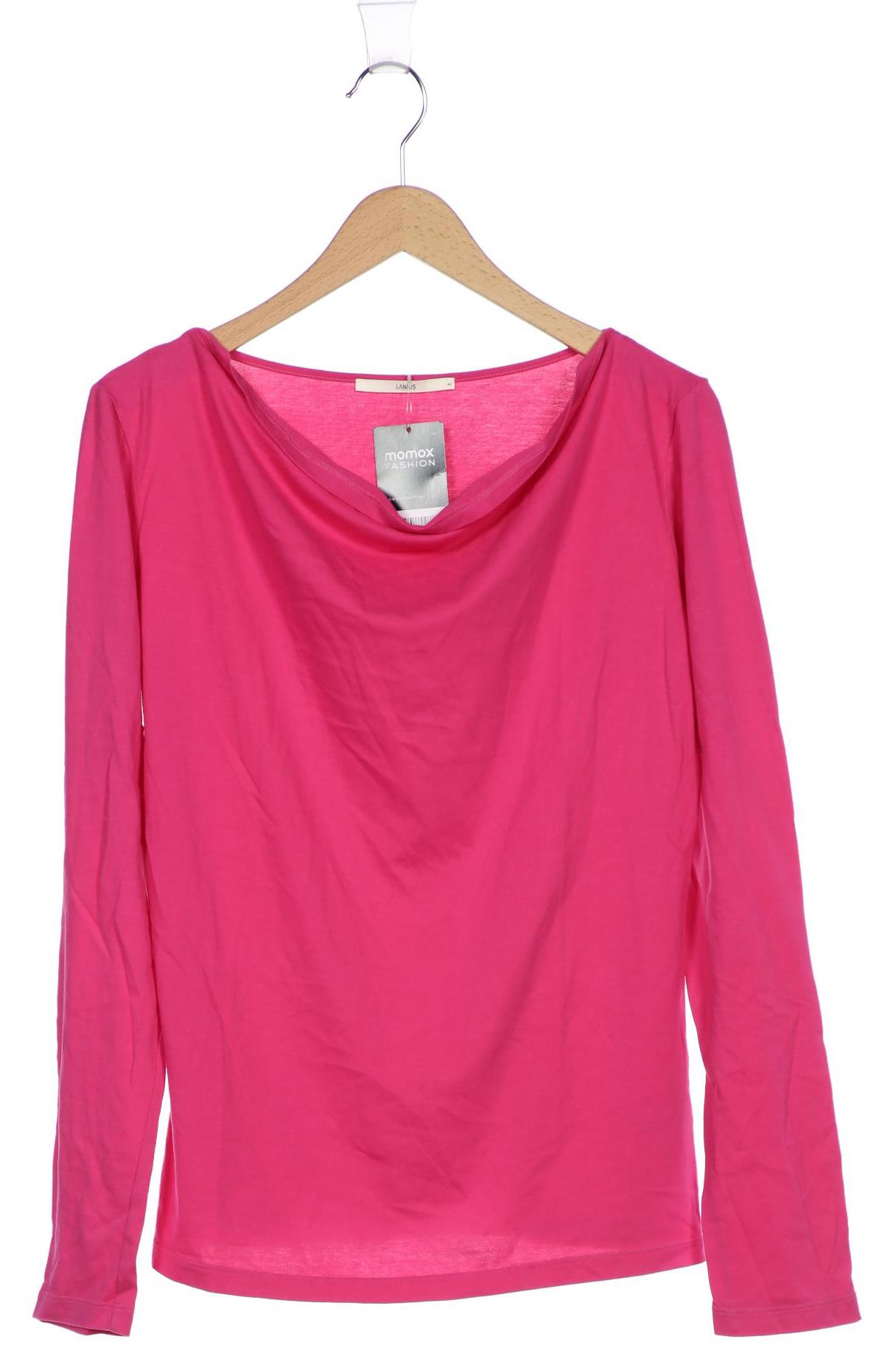 

Lanius Damen Langarmshirt, pink, Gr. 40