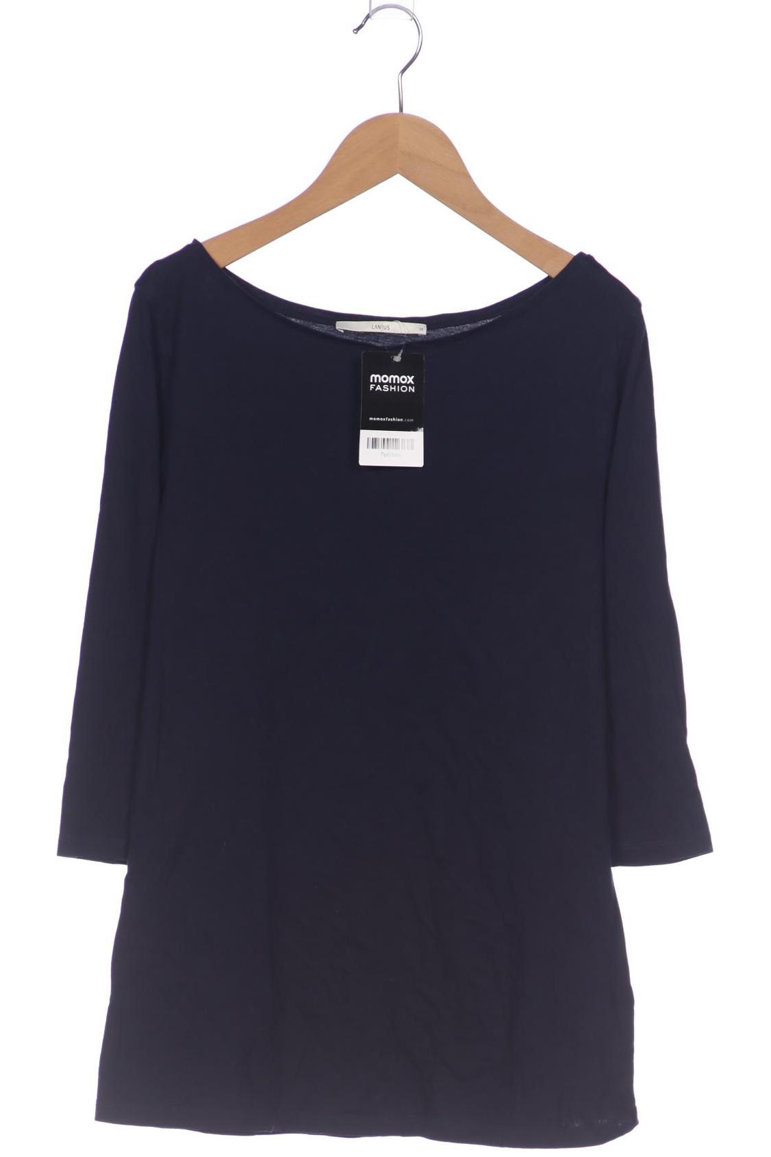 

Lanius Damen Langarmshirt, marineblau, Gr. 38