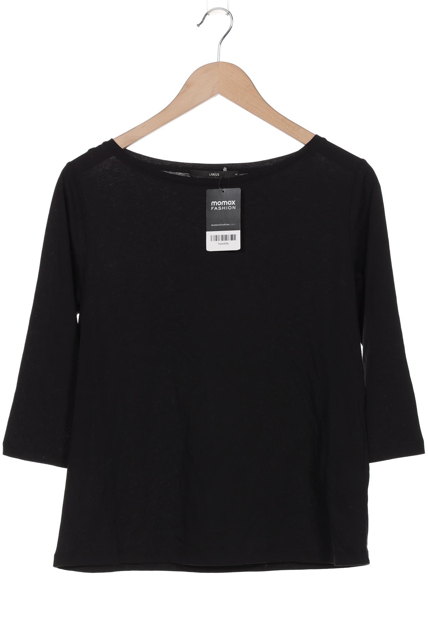 

Lanius Damen Langarmshirt, schwarz, Gr. 42