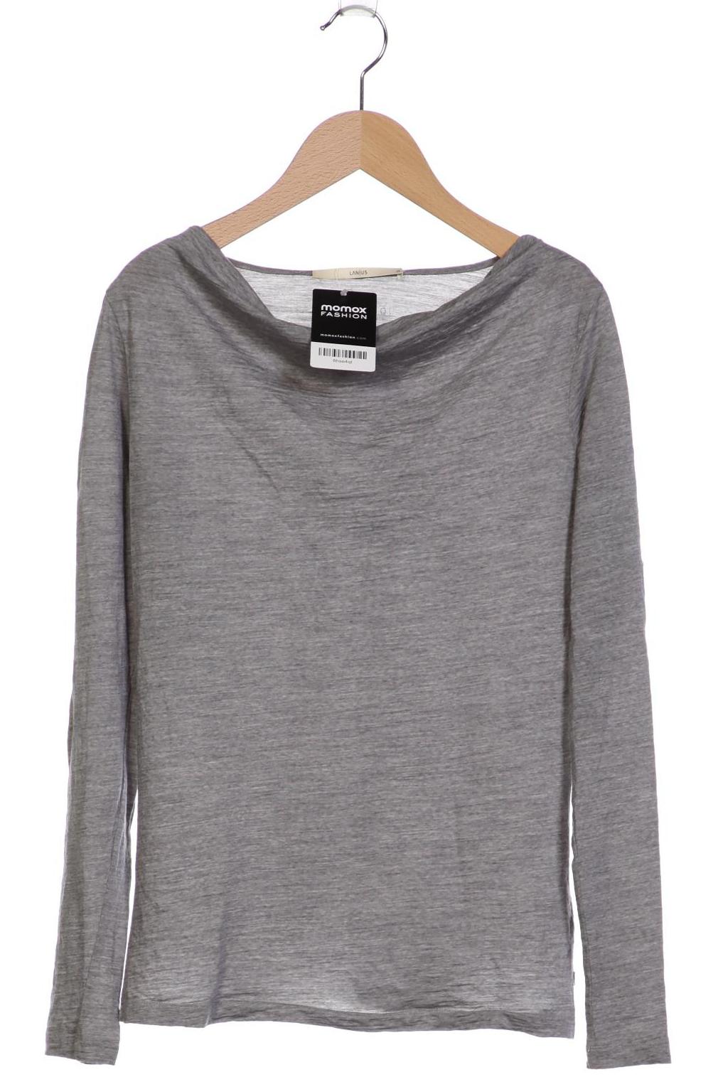 

Lanius Damen Langarmshirt, grau, Gr. 38