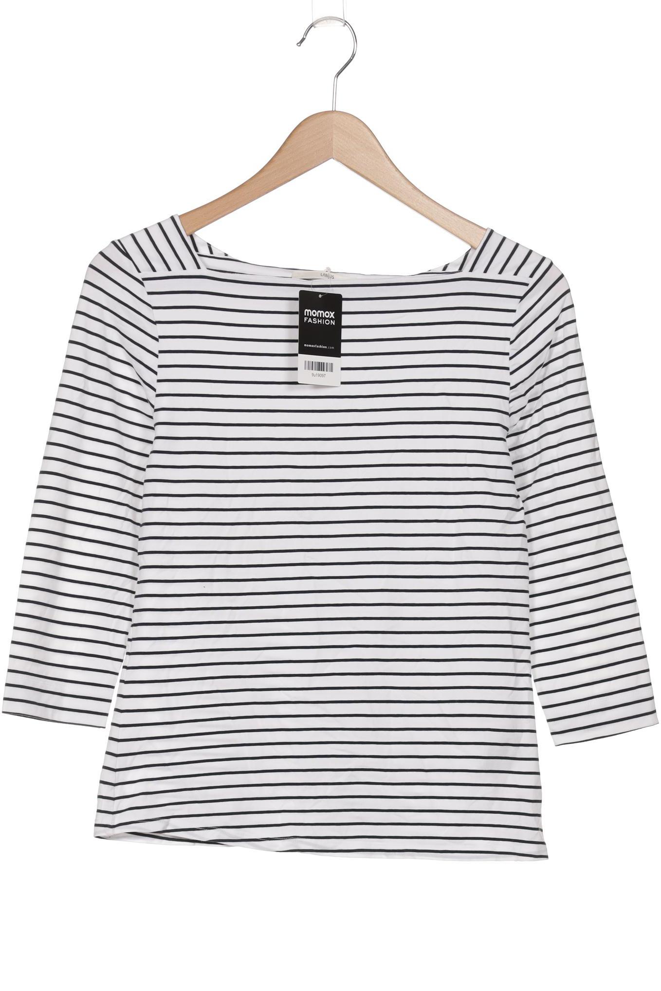 

Lanius Damen Langarmshirt, weiß, Gr. 38