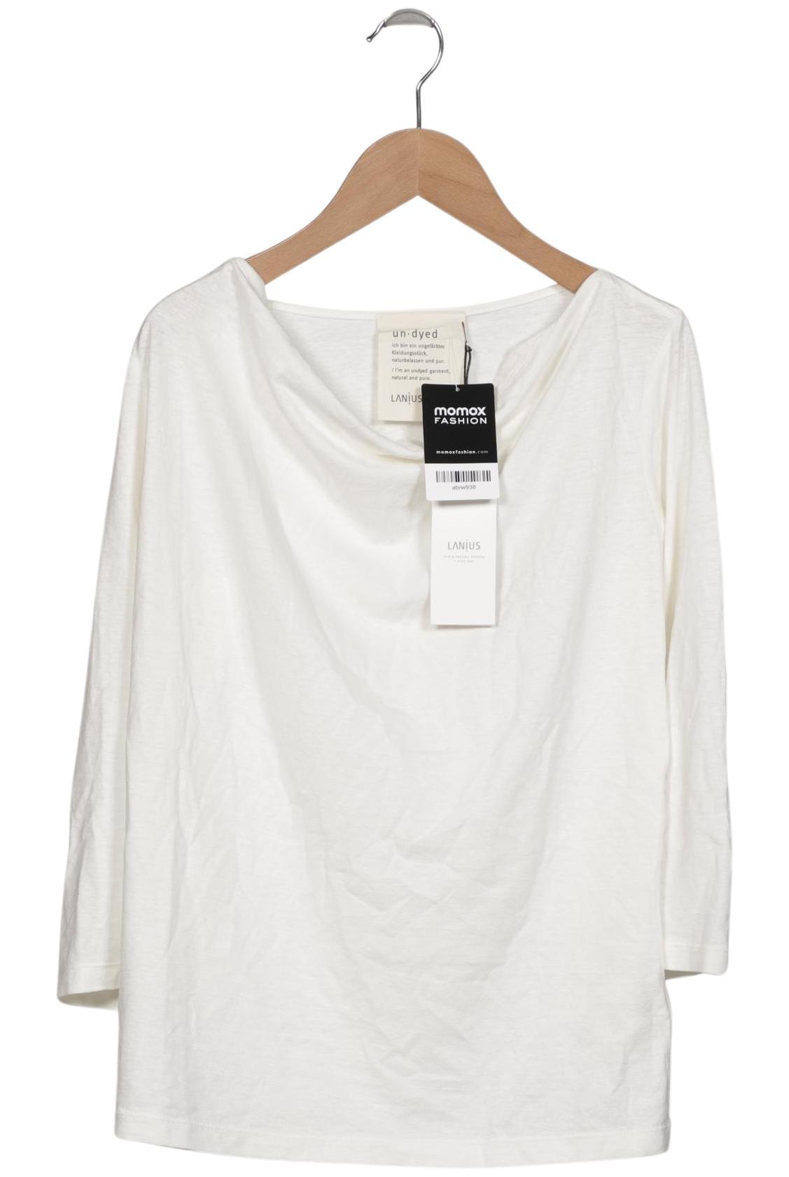 

Lanius Damen Langarmshirt, weiß, Gr. 38