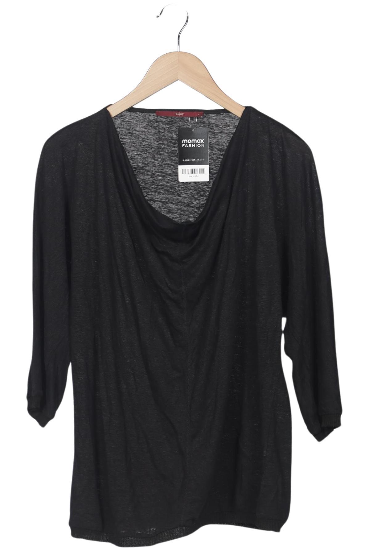 

Lanius Damen Langarmshirt, schwarz, Gr. 42