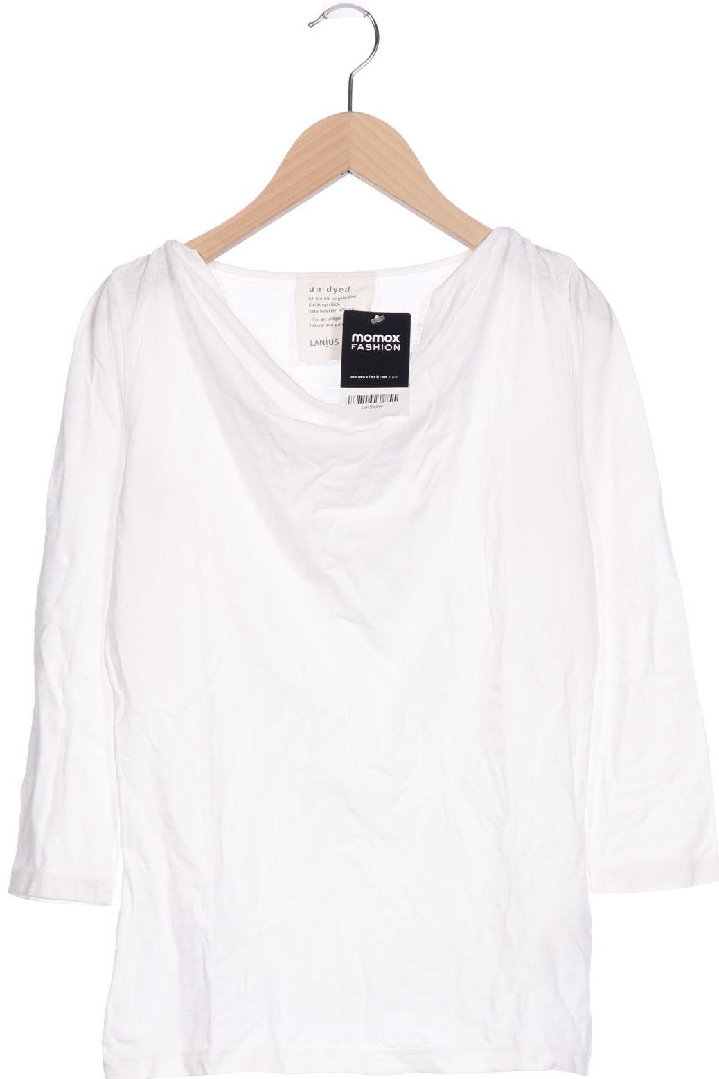 

Lanius Damen Langarmshirt, weiß, Gr. 36