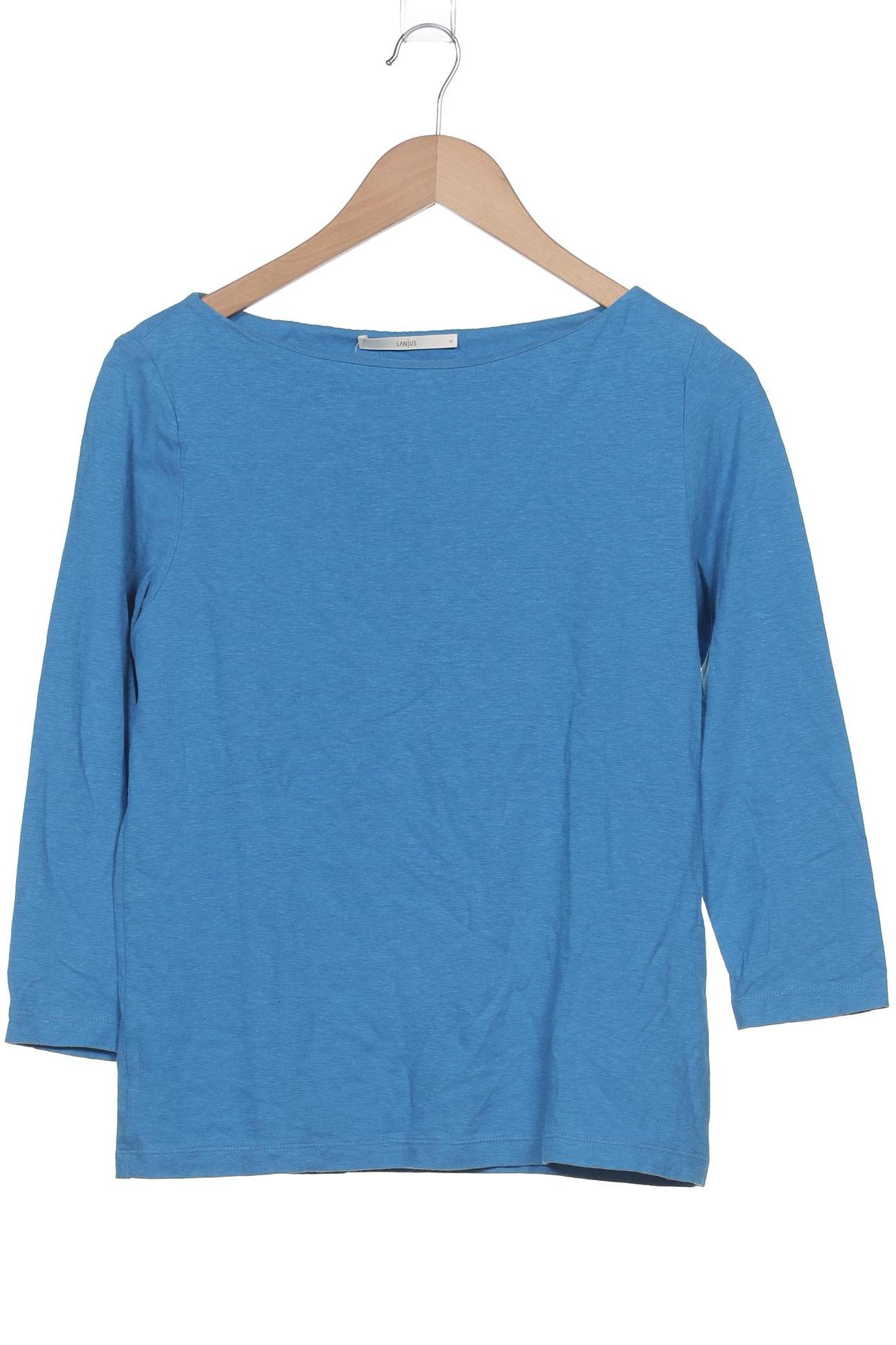 

Lanius Damen Langarmshirt, blau, Gr. 38