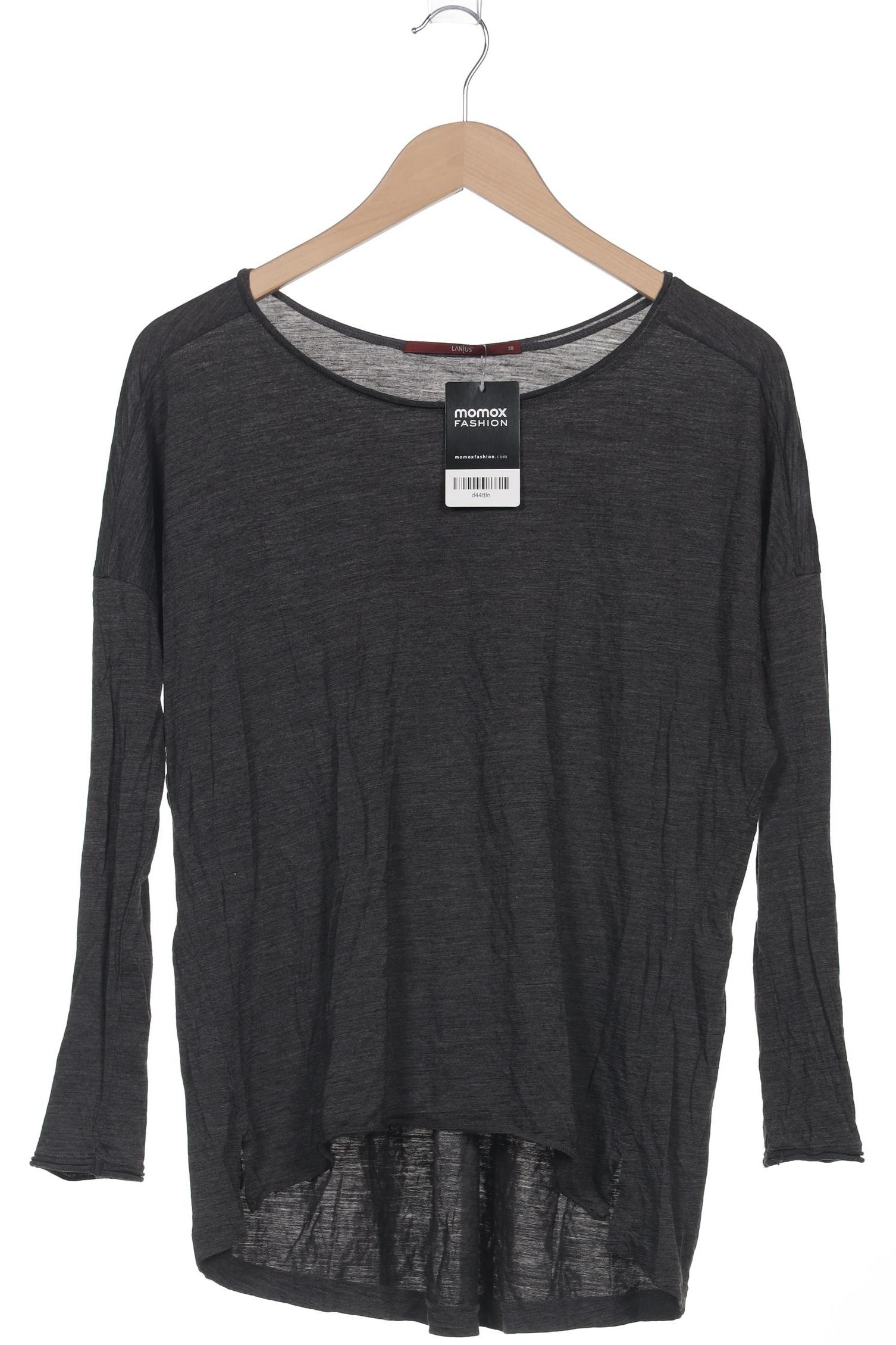 

Lanius Damen Langarmshirt, grau, Gr. 38