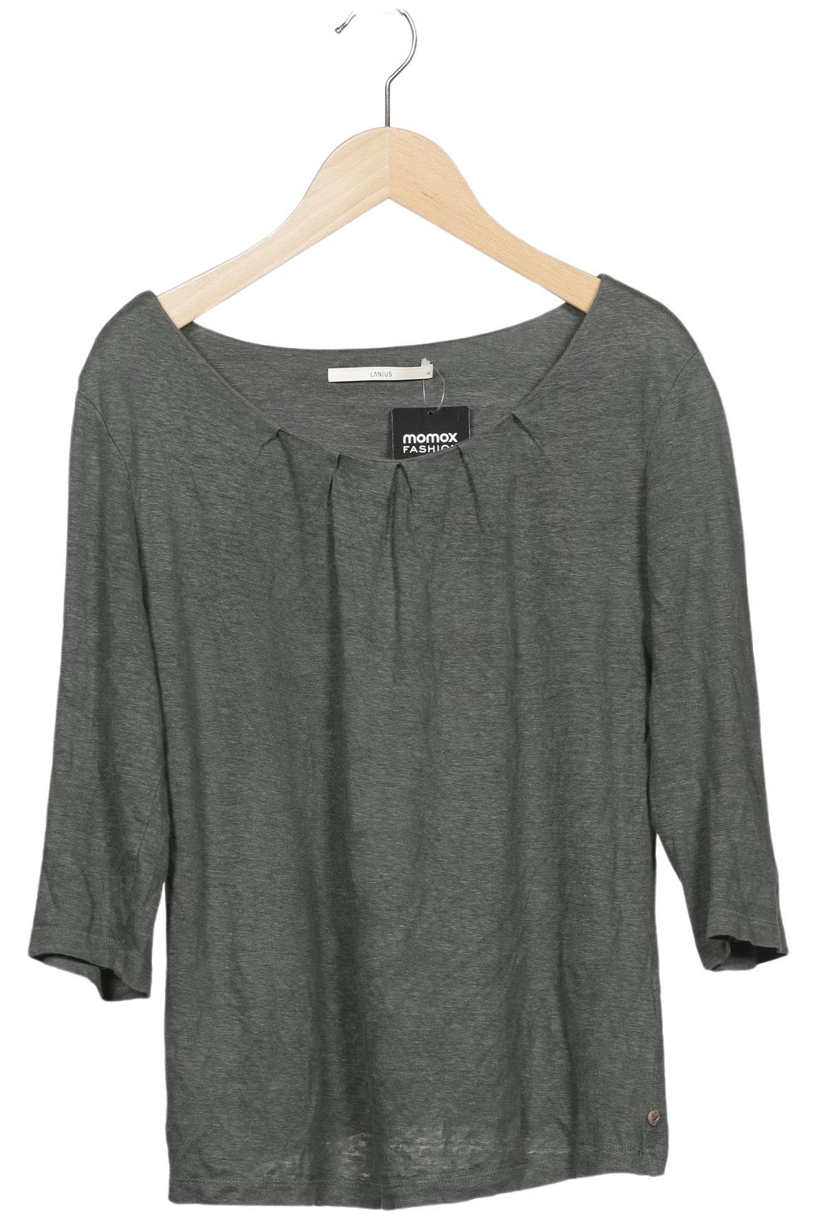 

Lanius Damen Langarmshirt, grün, Gr. 36