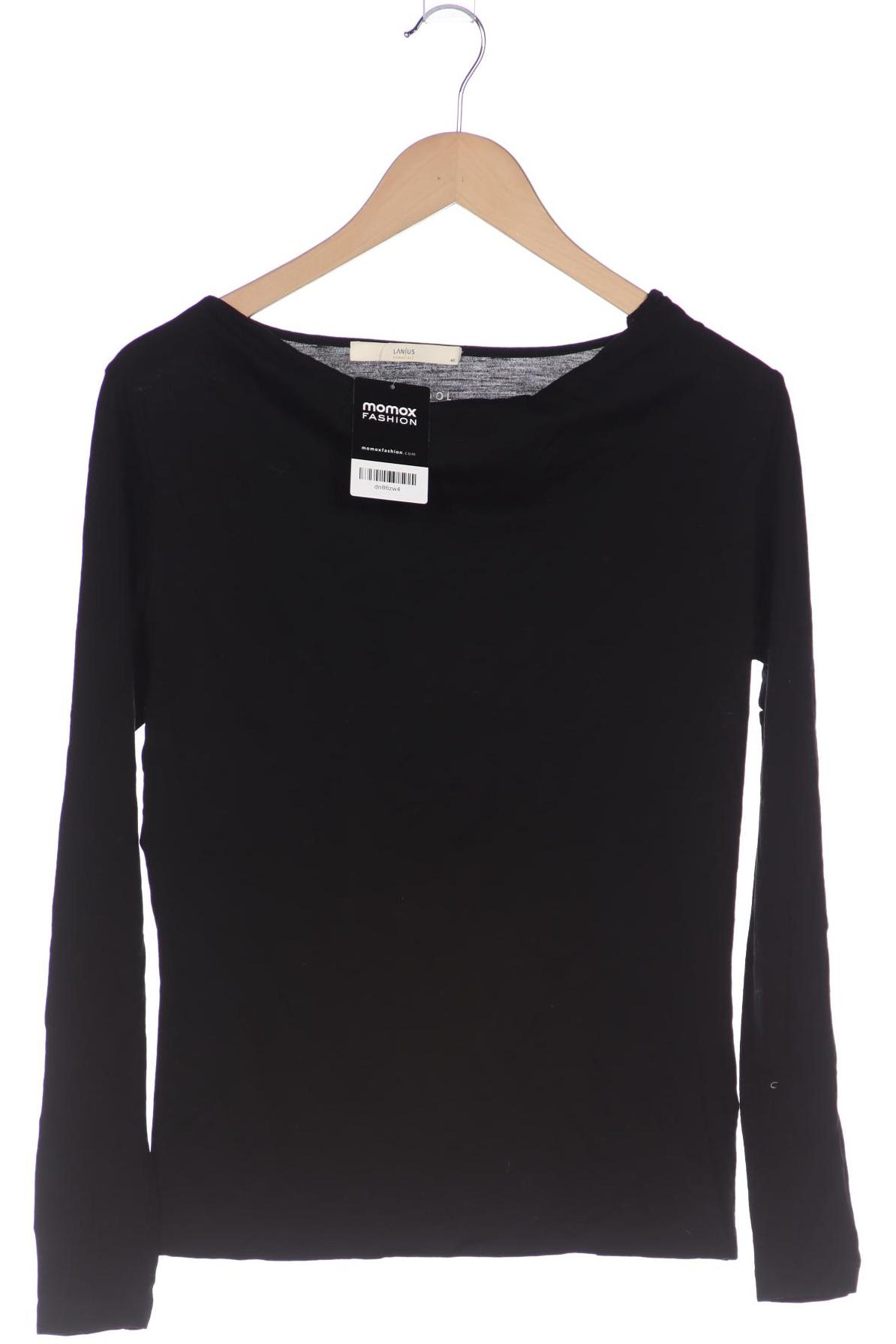 

Lanius Damen Langarmshirt, schwarz, Gr. 40