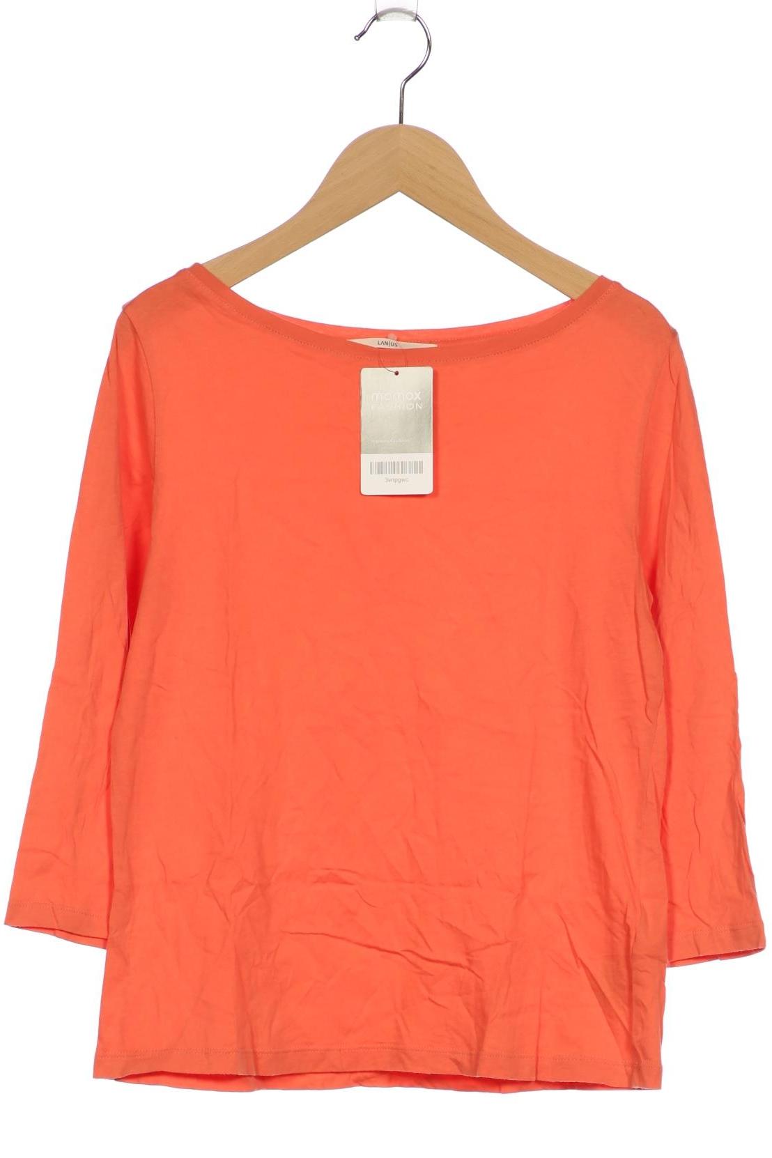 

Lanius Damen Langarmshirt, orange, Gr. 36