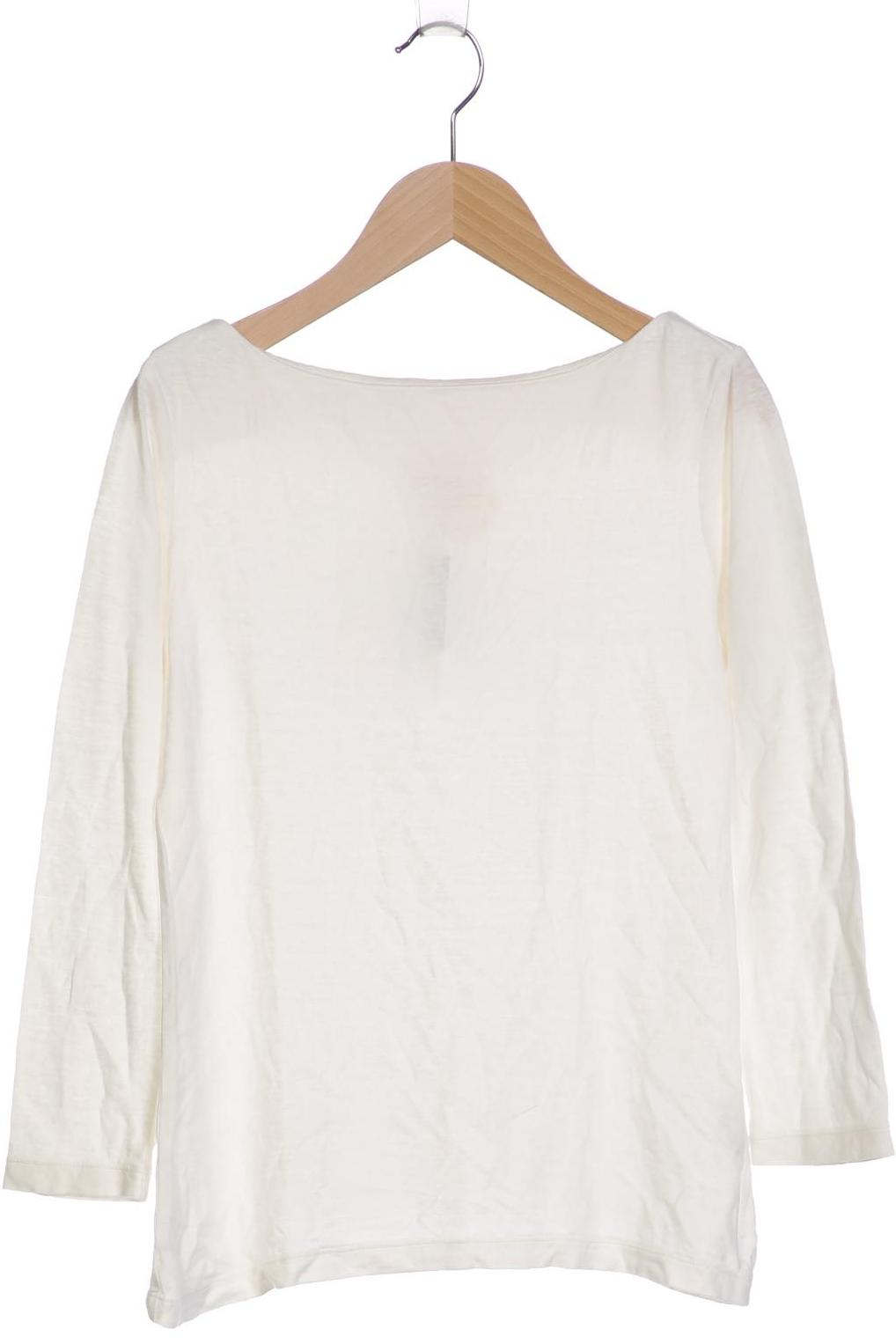 

Lanius Damen Langarmshirt, weiß, Gr. 34