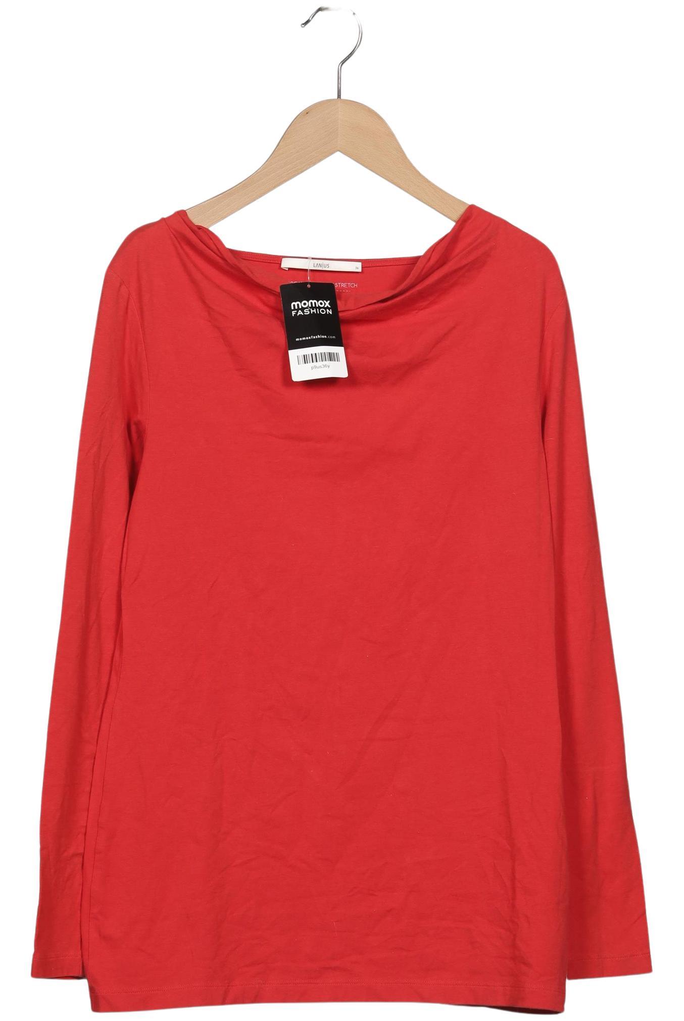 

Lanius Damen Langarmshirt, rot, Gr. 36