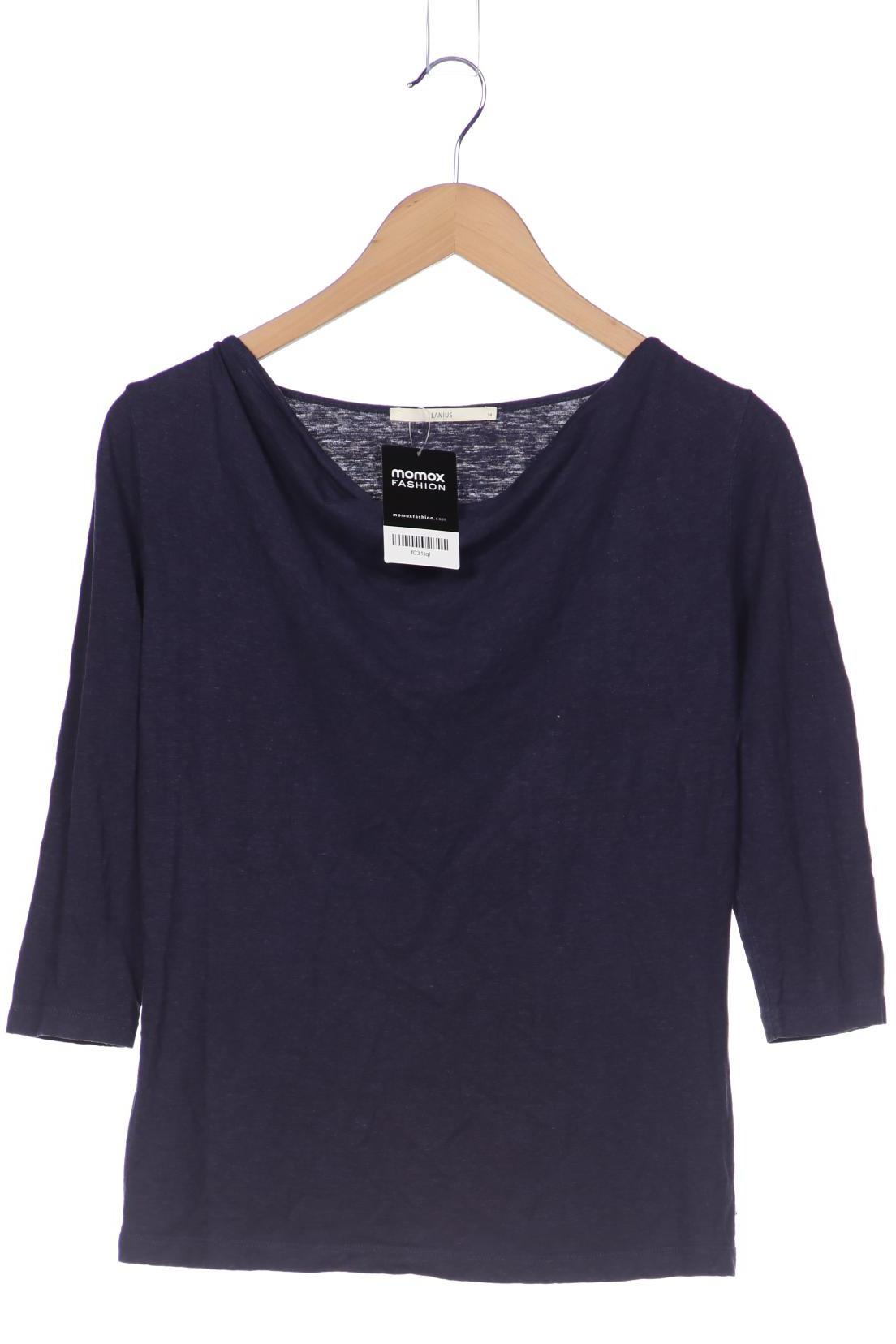 

Lanius Damen Langarmshirt, marineblau, Gr. 34