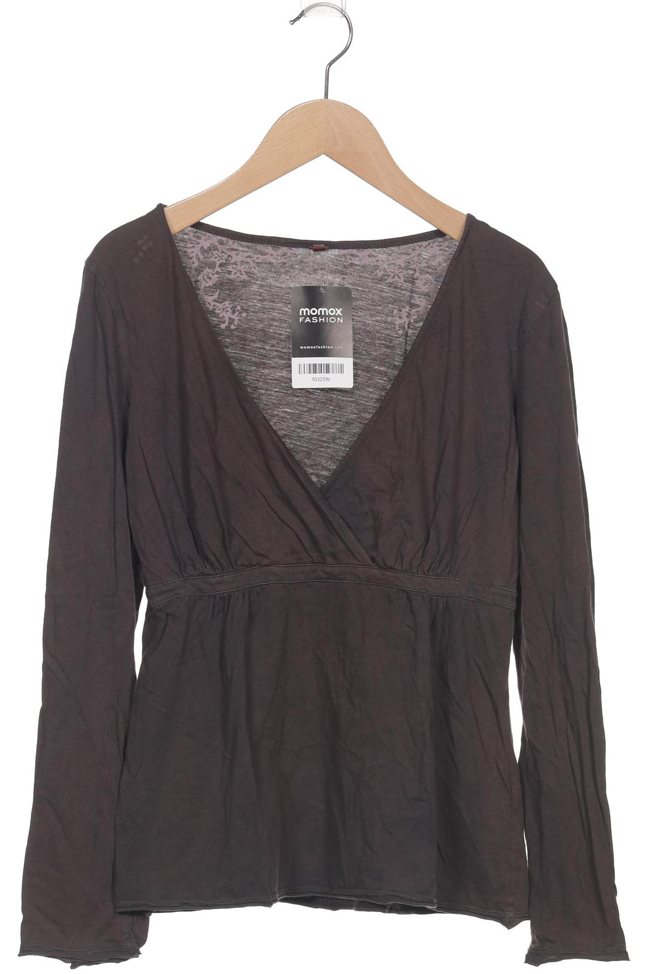 

Lanius Damen Langarmshirt, grau, Gr. 38