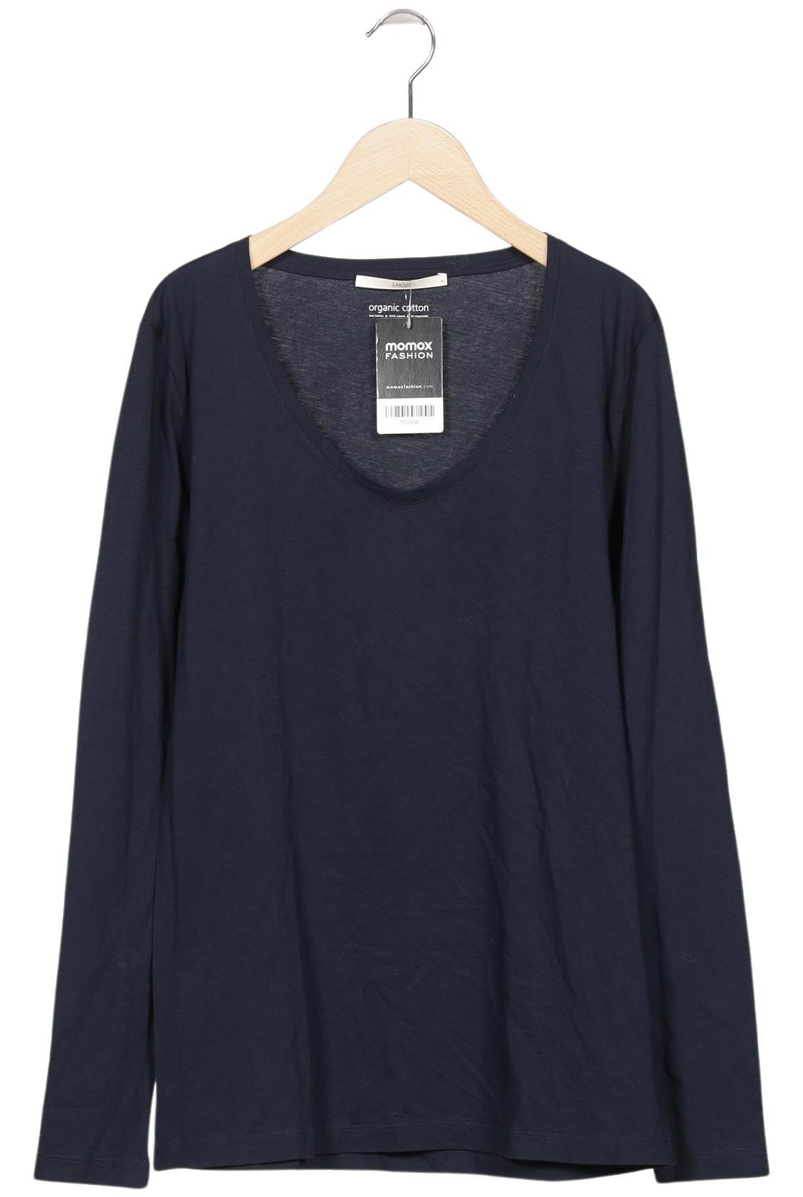 

Lanius Damen Langarmshirt, marineblau, Gr. 40