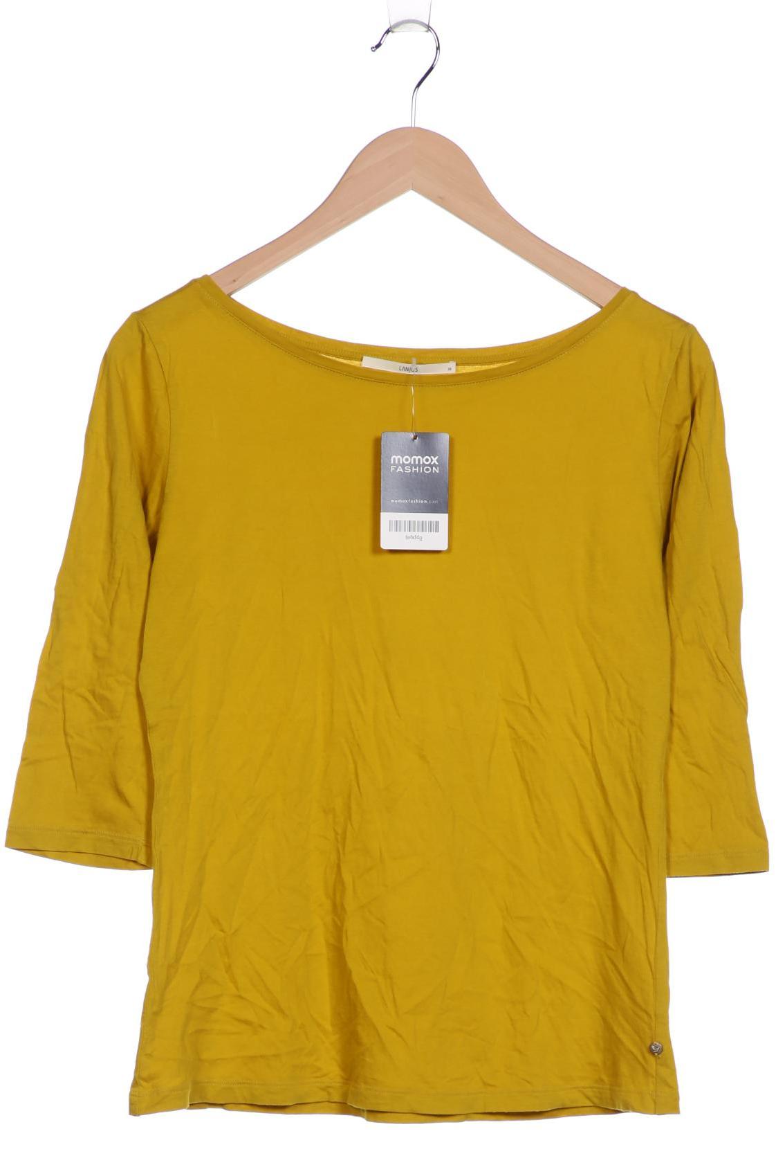 

Lanius Damen Langarmshirt, gelb, Gr. 38
