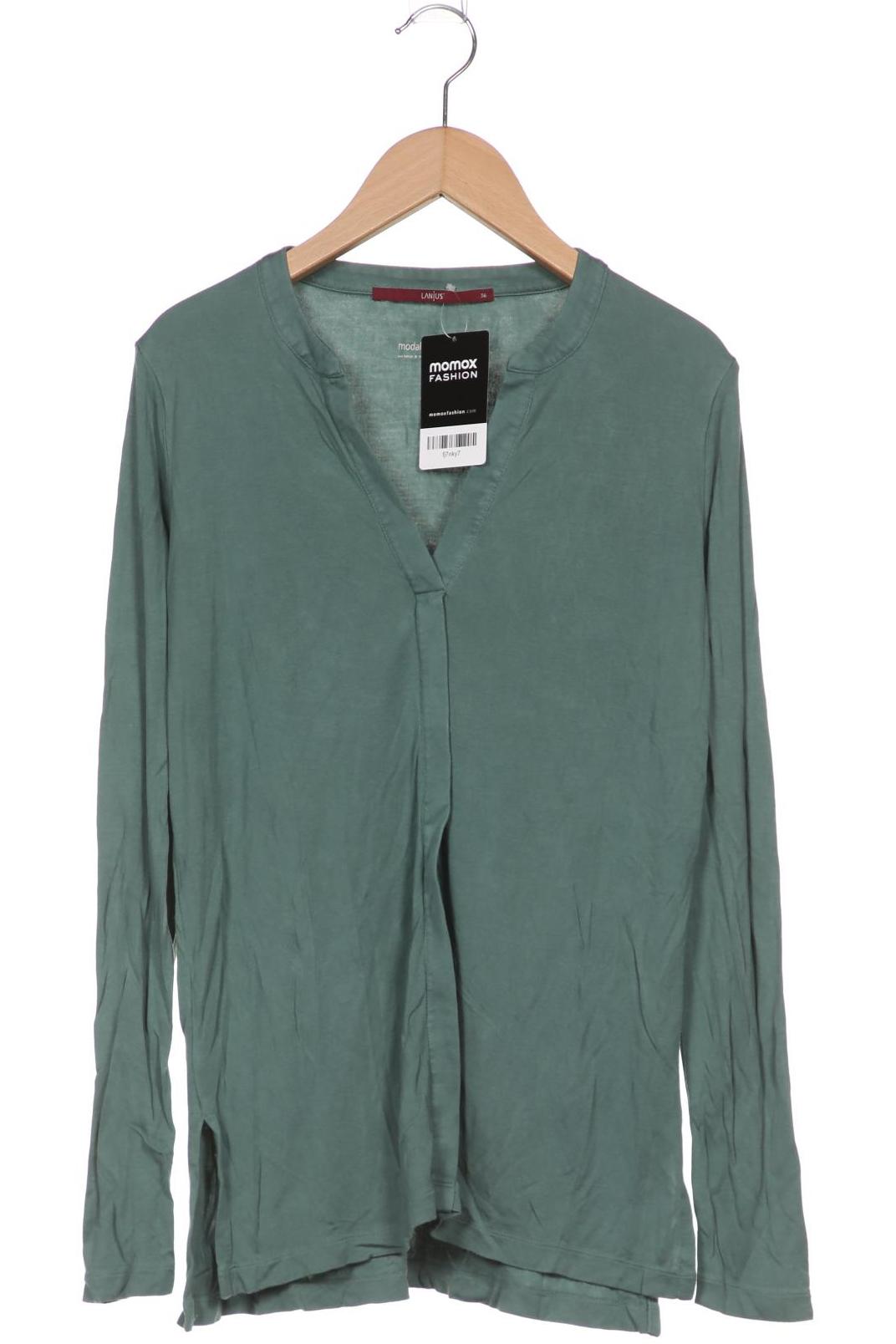 

Lanius Damen Langarmshirt, grün, Gr. 36