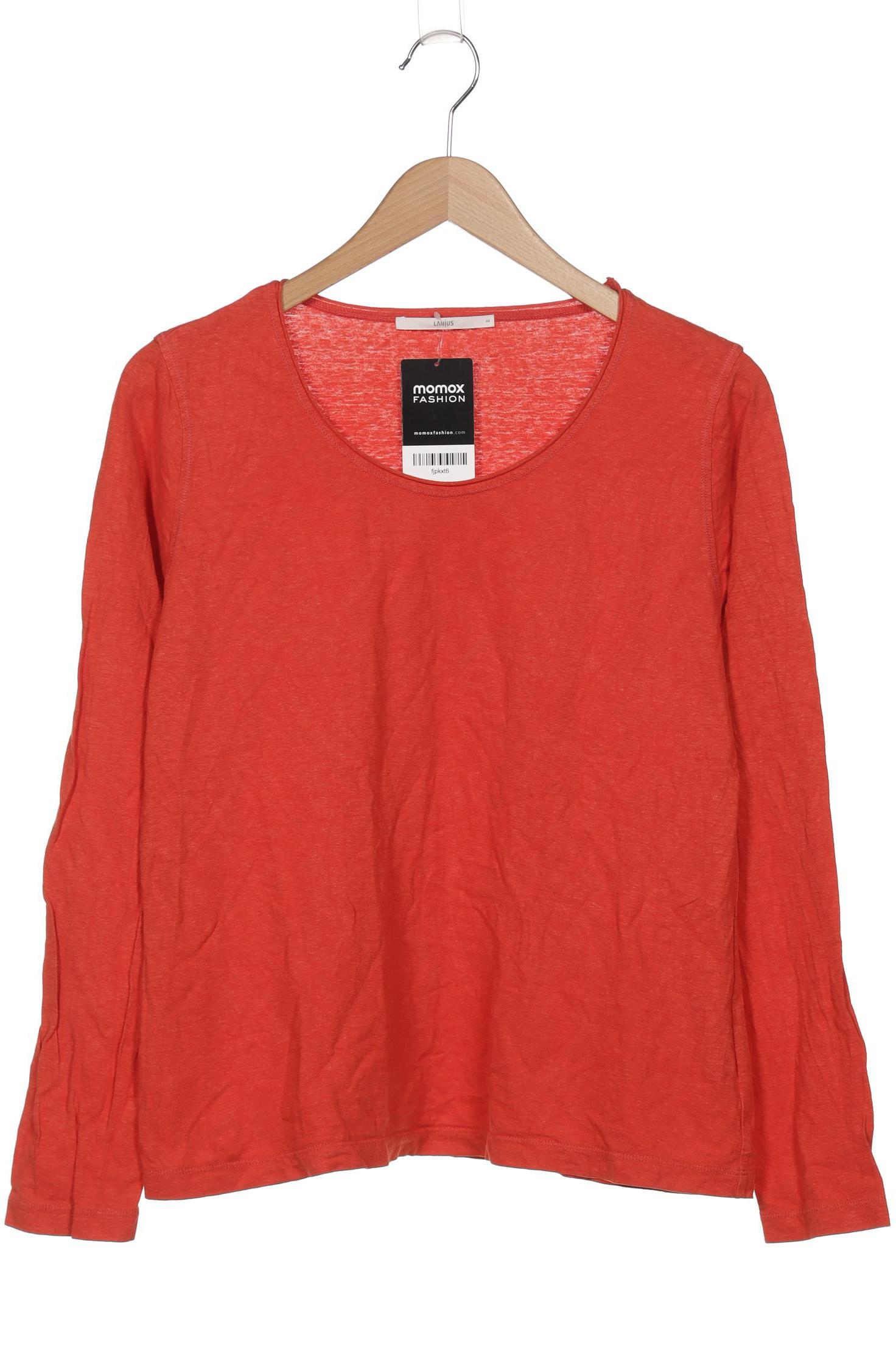 

Lanius Damen Langarmshirt, orange, Gr. 44
