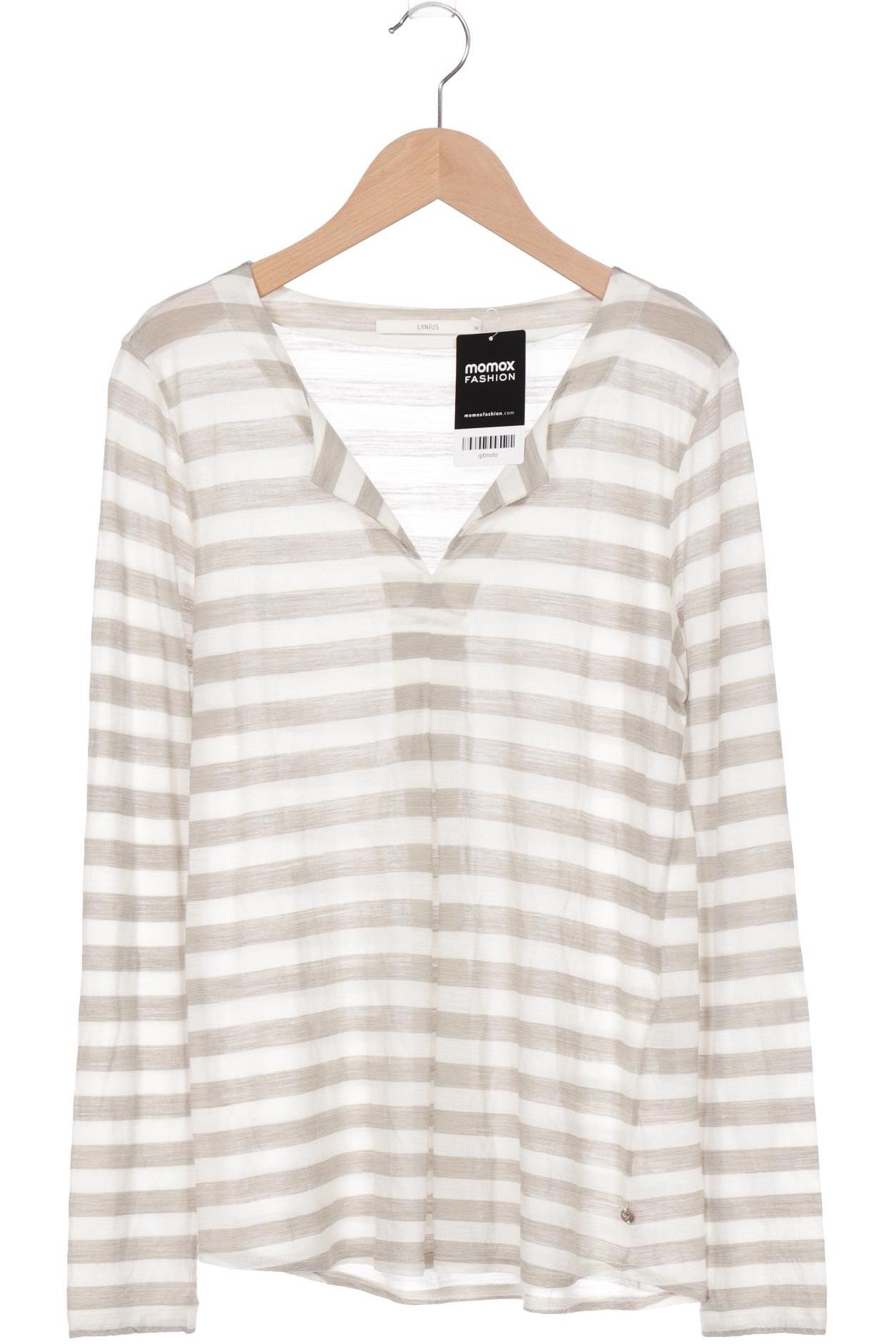 

Lanius Damen Langarmshirt, grau, Gr. 38