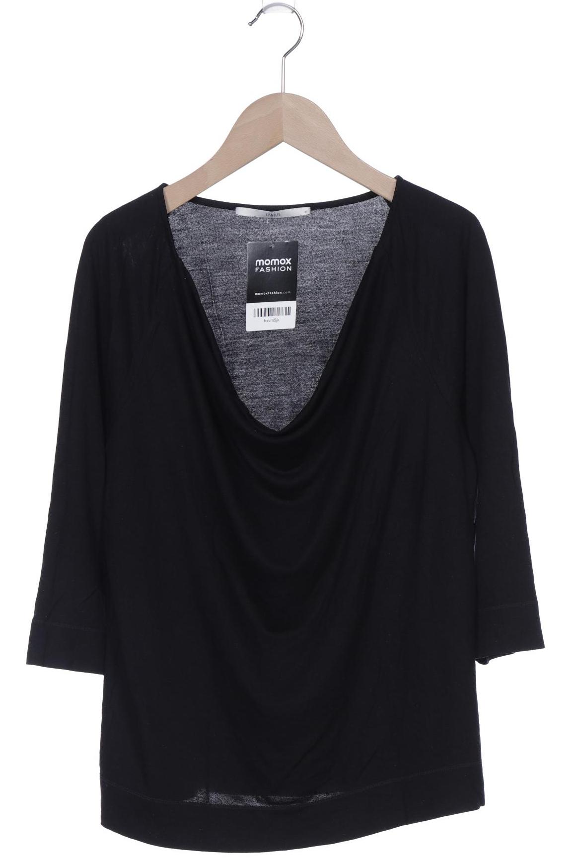

Lanius Damen Langarmshirt, schwarz, Gr. 40
