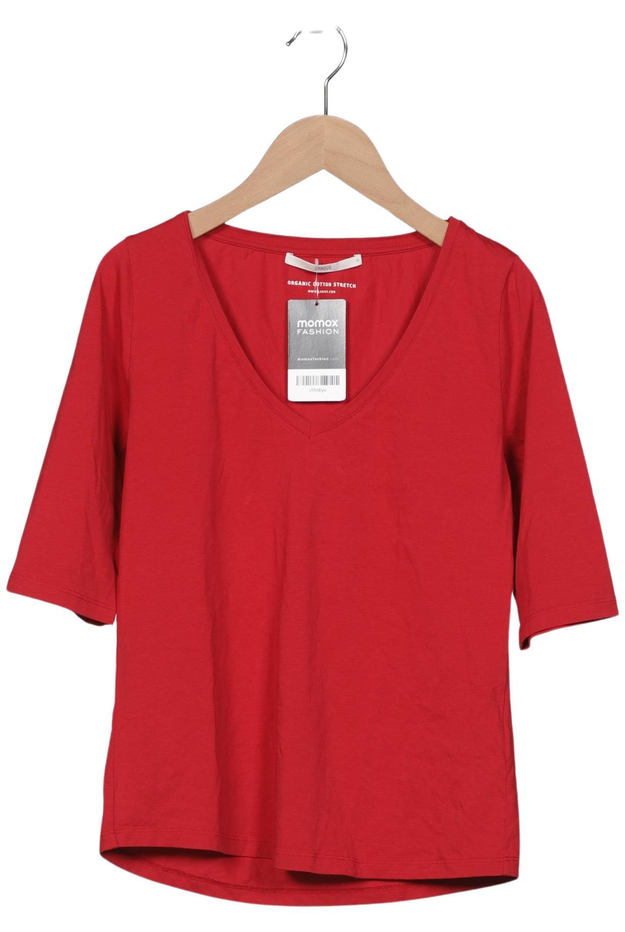 

Lanius Damen Langarmshirt, rot, Gr. 36