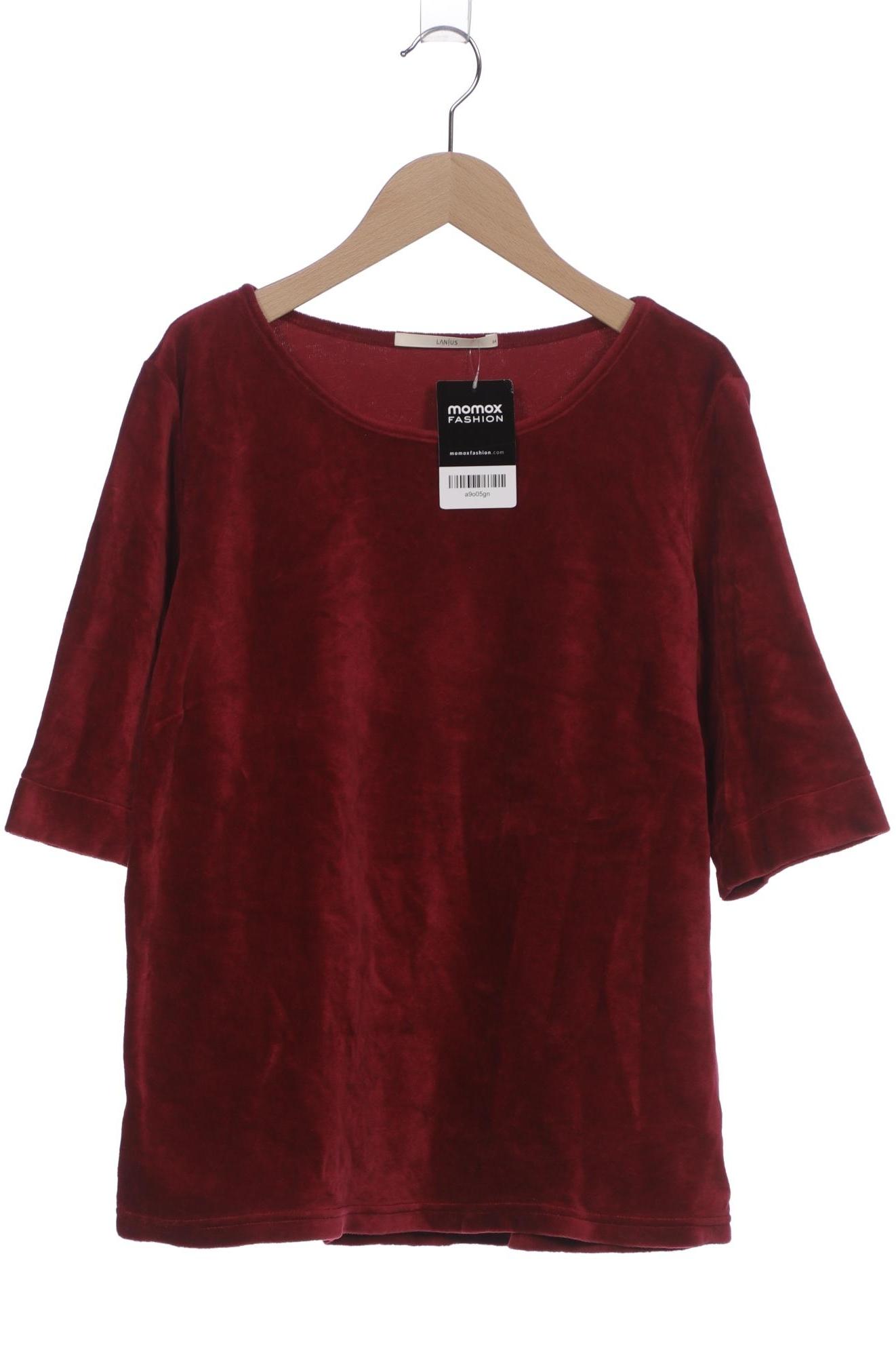 

Lanius Damen Langarmshirt, bordeaux, Gr. 34
