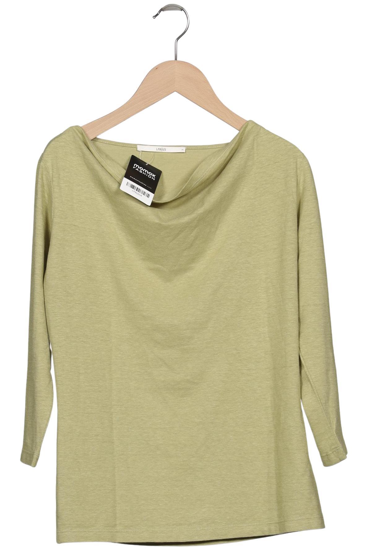 

Lanius Damen Langarmshirt, grün, Gr. 36