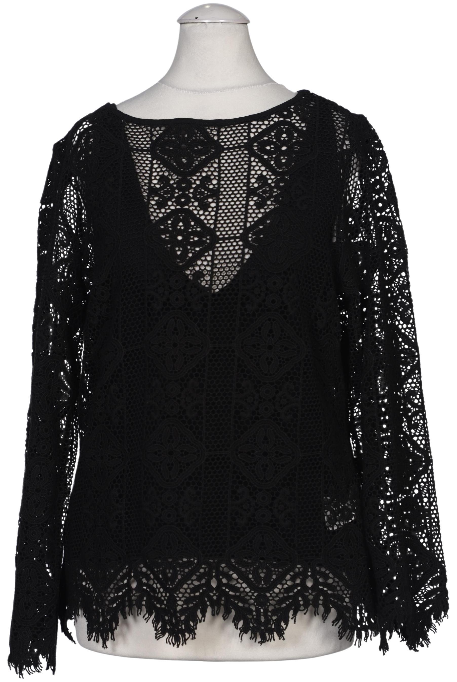 

Lanius Damen Langarmshirt, schwarz, Gr. 38