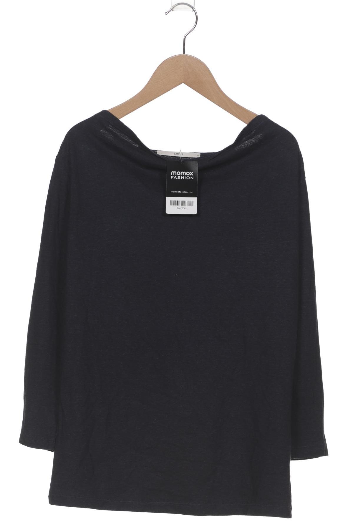 

Lanius Damen Langarmshirt, marineblau, Gr. 38