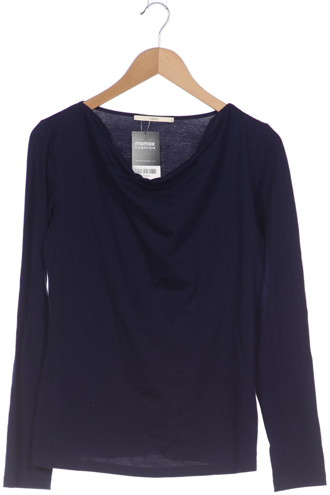 

Lanius Damen Langarmshirt, marineblau, Gr. 38