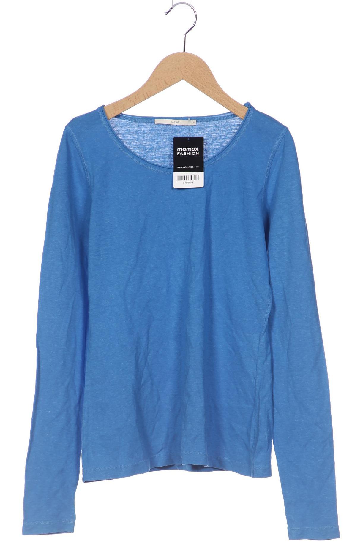 

Lanius Damen Langarmshirt, blau, Gr. 36