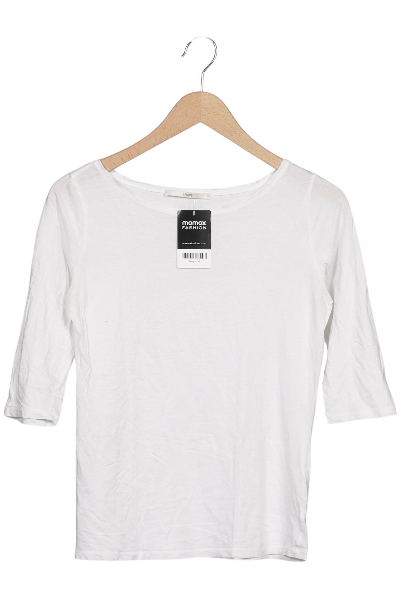 

Lanius Damen Langarmshirt, weiß, Gr. 38