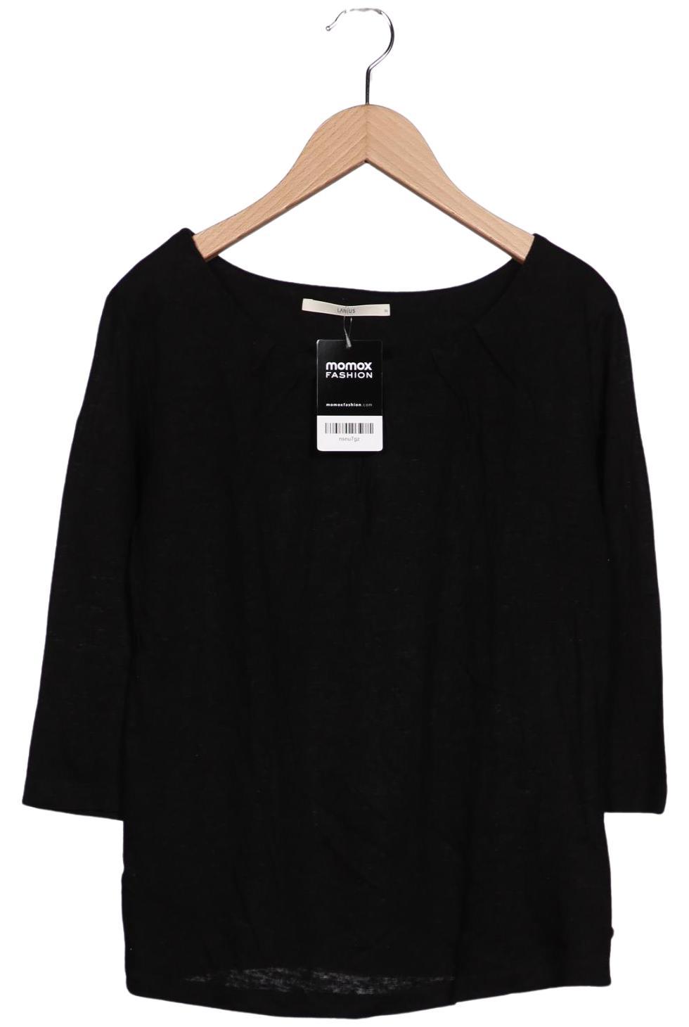 

Lanius Damen Langarmshirt, schwarz, Gr. 36