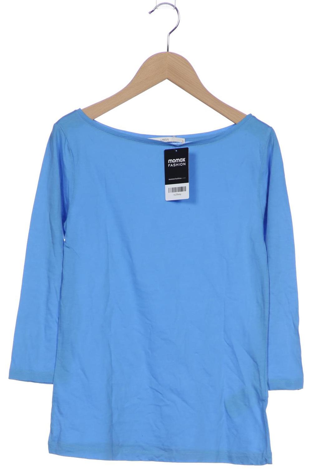 

Lanius Damen Langarmshirt, blau, Gr. 34