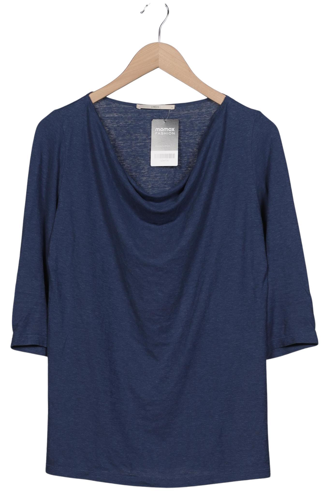 

Lanius Damen Langarmshirt, marineblau, Gr. 42