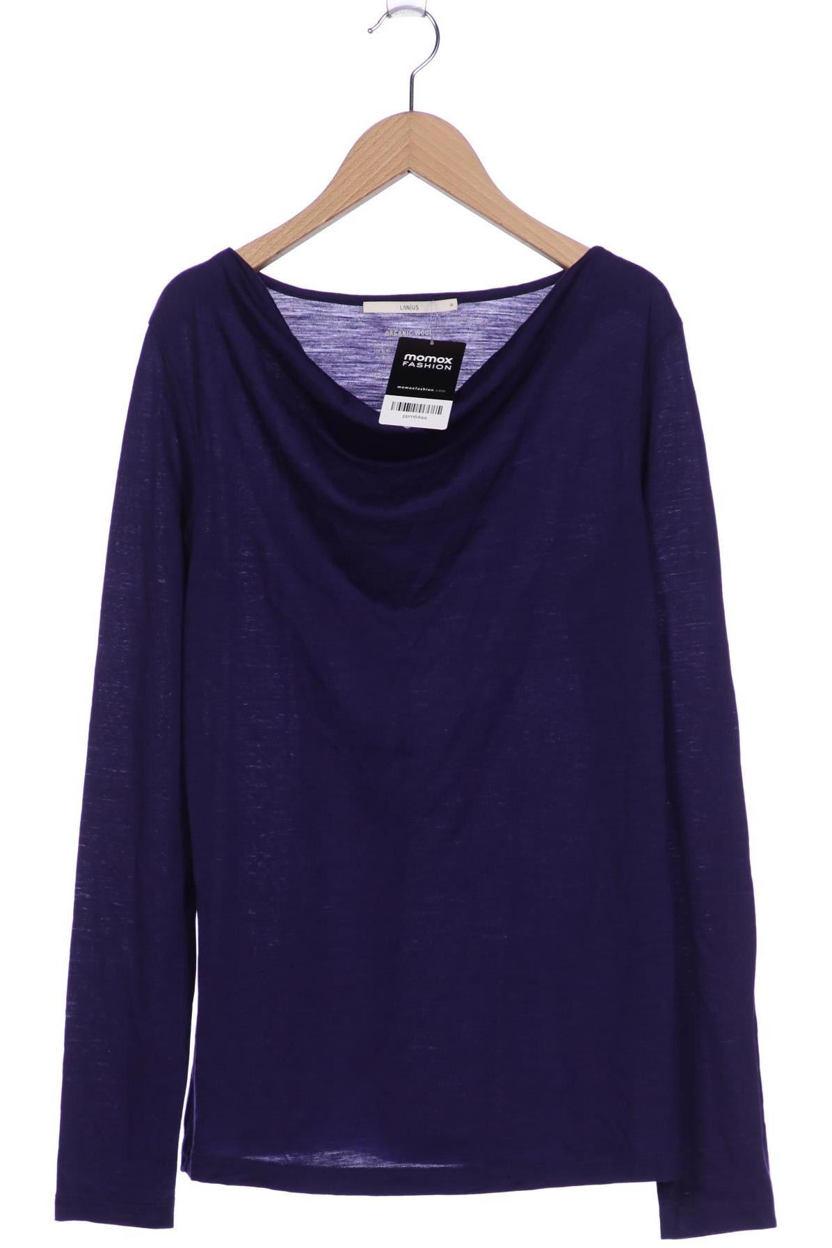 

Lanius Damen Langarmshirt, marineblau, Gr. 38