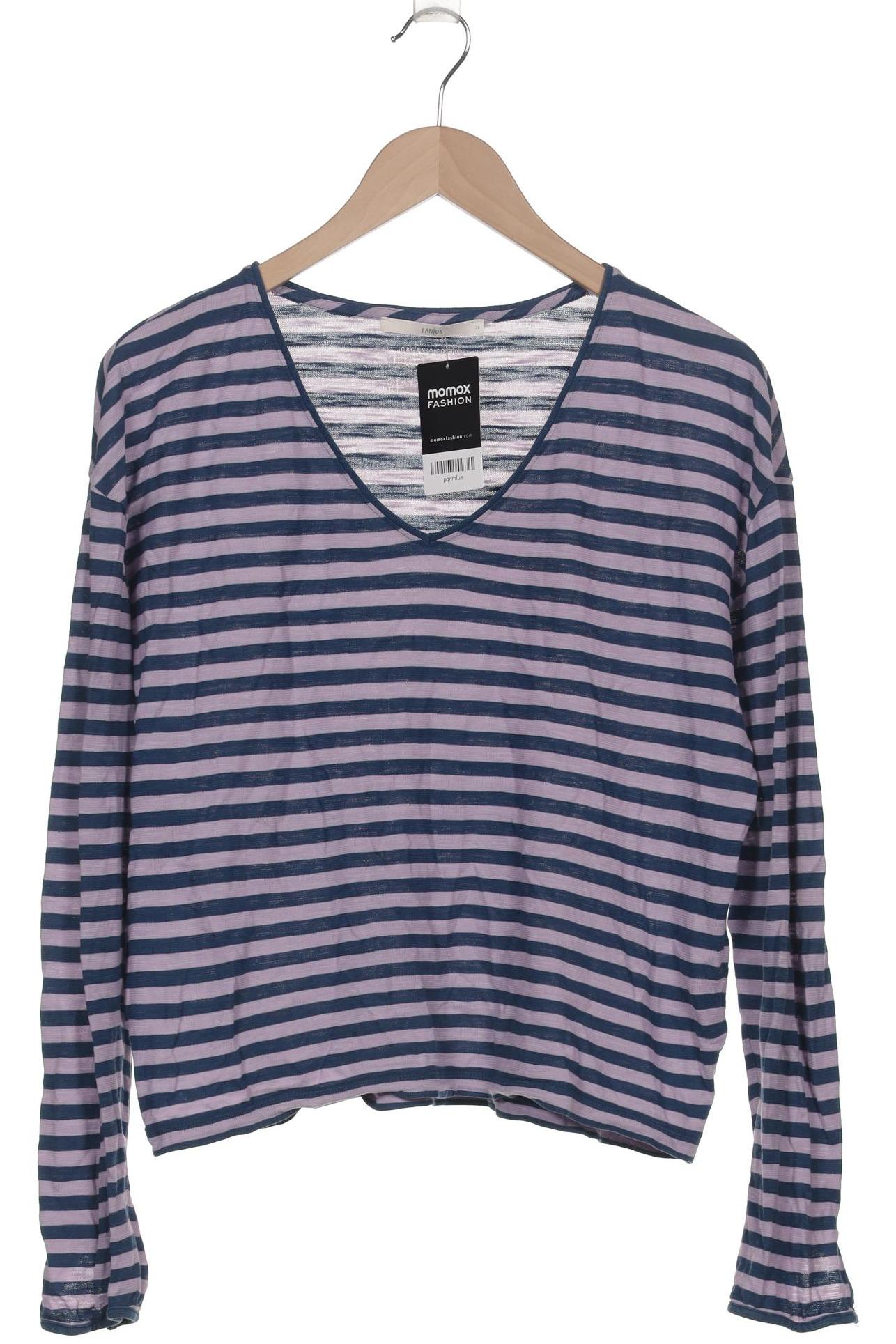 

Lanius Damen Langarmshirt, blau, Gr. 36