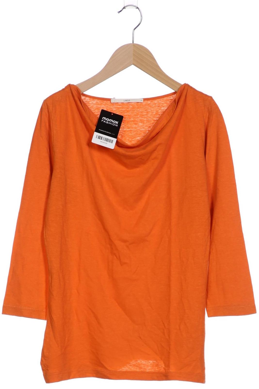 

Lanius Damen Langarmshirt, orange, Gr. 38