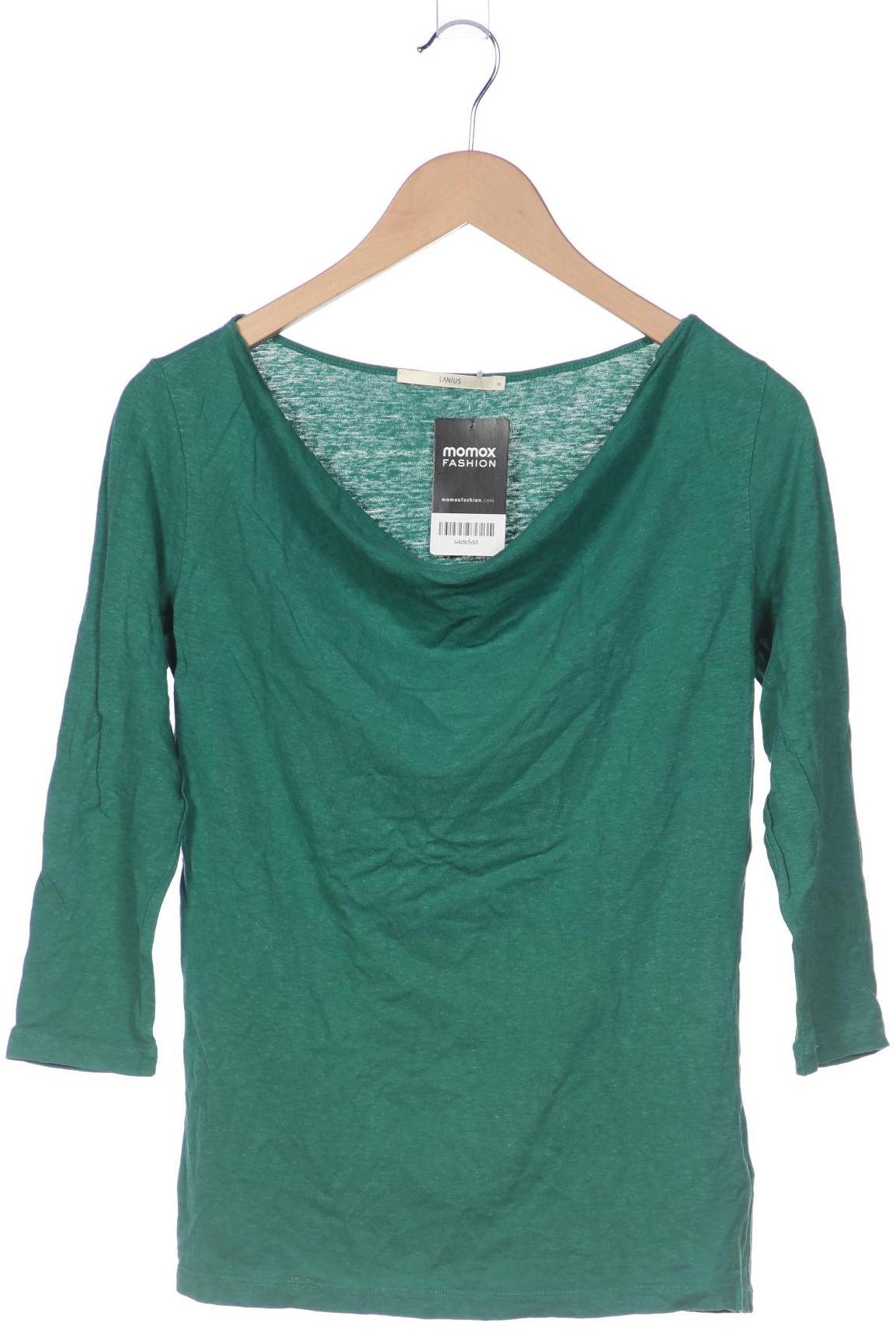 

Lanius Damen Langarmshirt, grün, Gr. 36