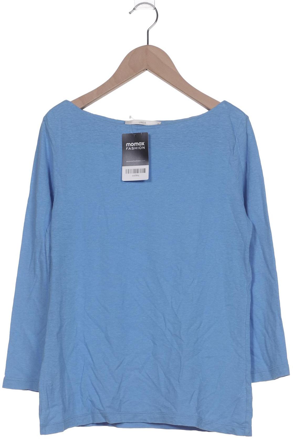 

Lanius Damen Langarmshirt, blau, Gr. 36