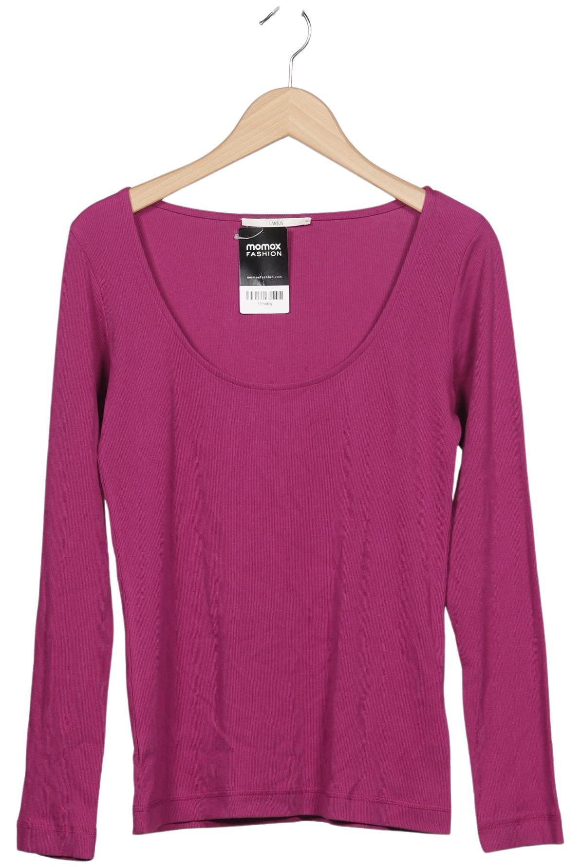 

Lanius Damen Langarmshirt, pink, Gr. 40