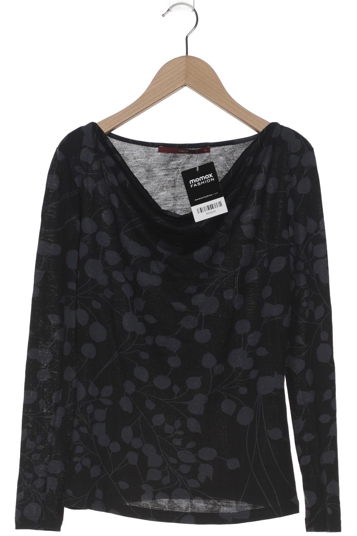 

Lanius Damen Langarmshirt, schwarz, Gr. 36