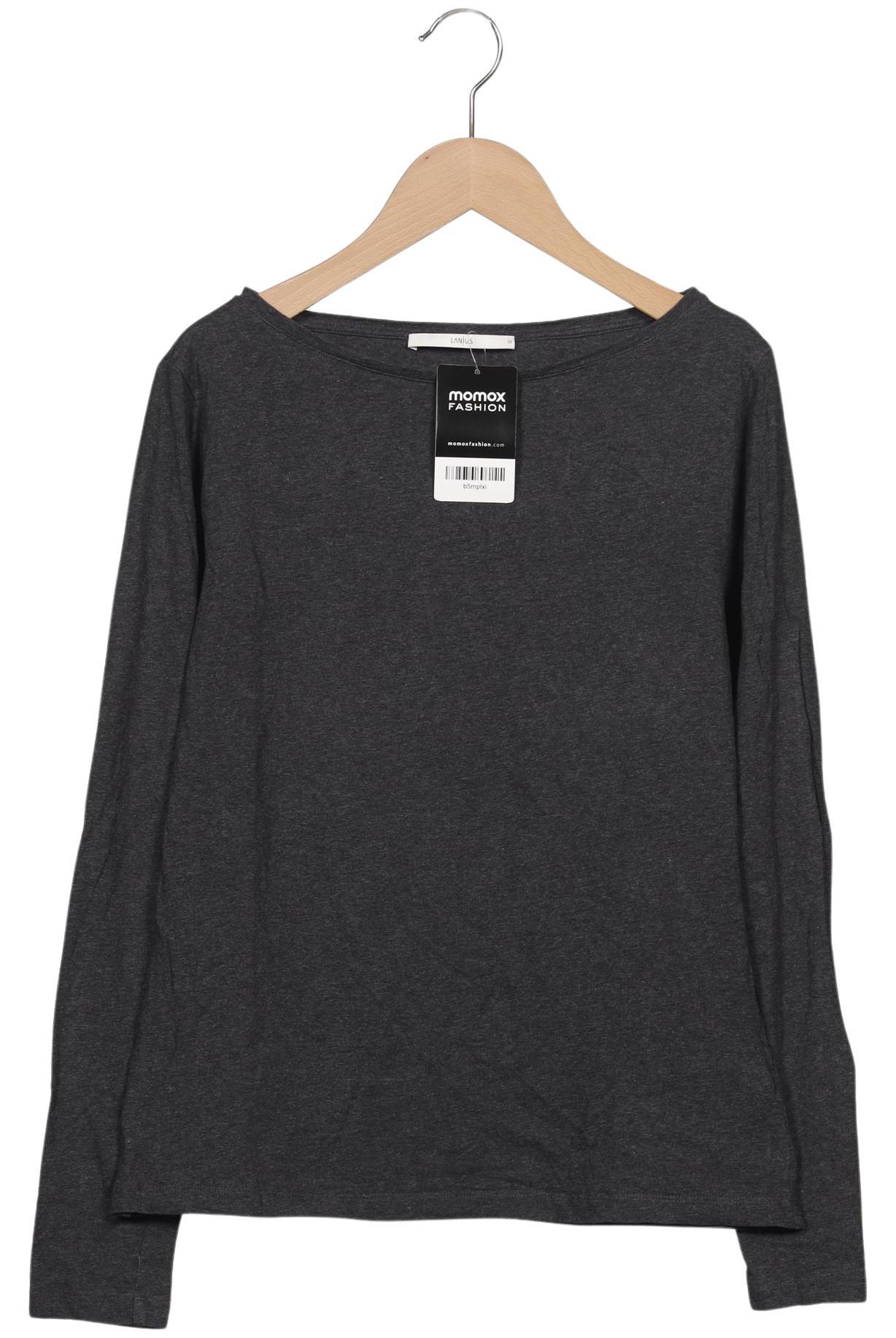 

Lanius Damen Langarmshirt, grau, Gr. 38