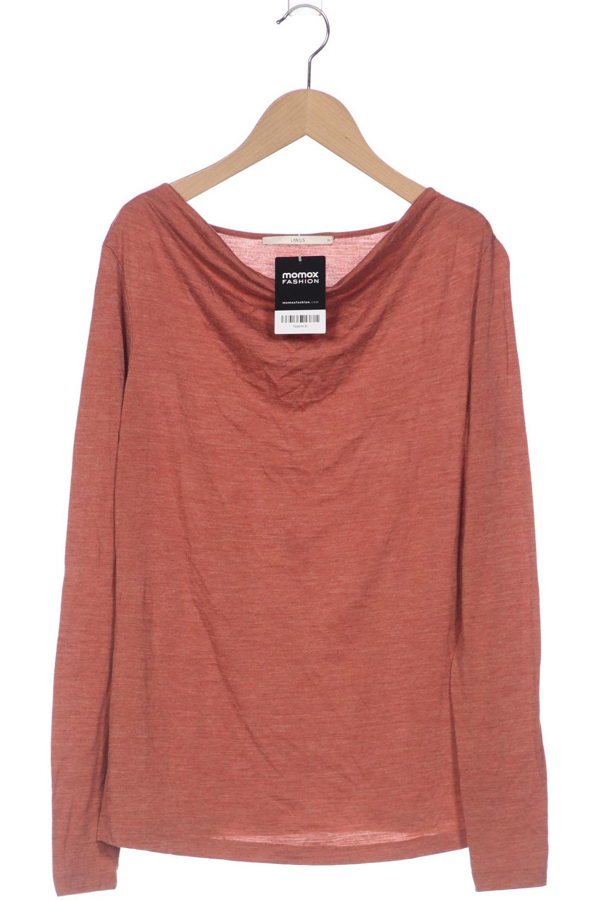 

Lanius Damen Langarmshirt, orange, Gr. 38