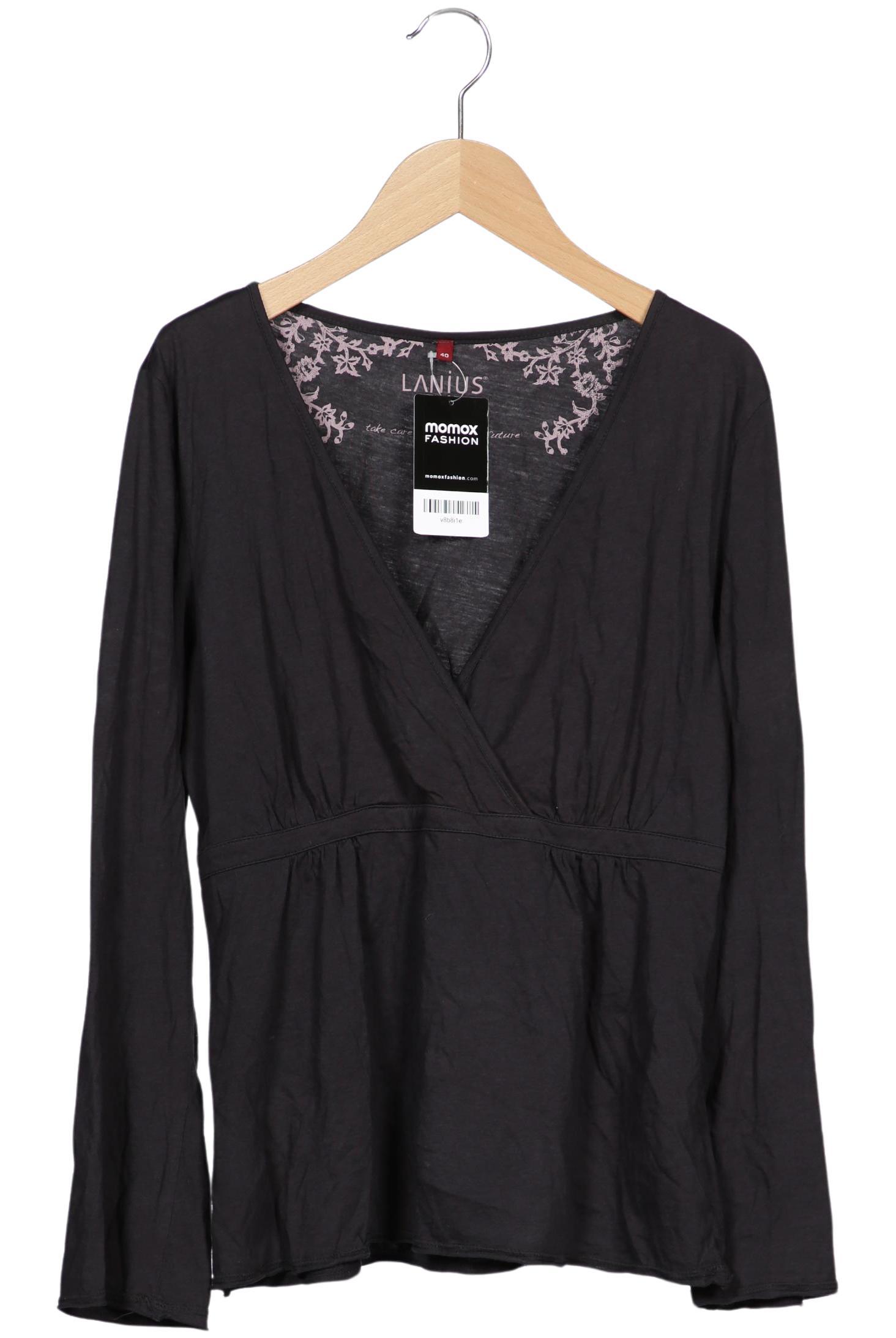 

Lanius Damen Langarmshirt, grau, Gr. 42