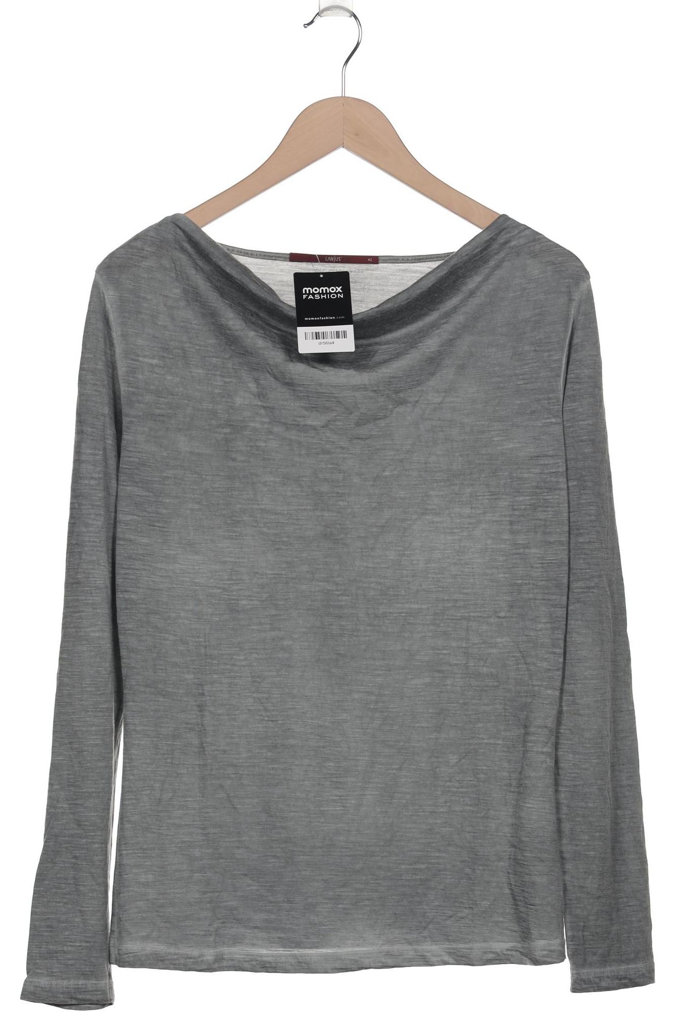 

Lanius Damen Langarmshirt, grau, Gr. 42