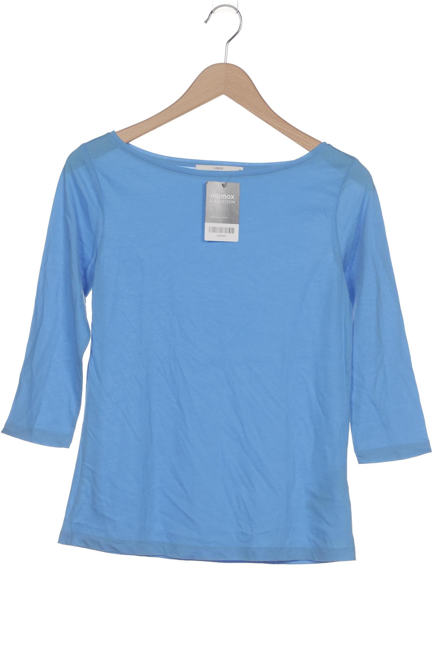 

Lanius Damen Langarmshirt, blau, Gr. 36